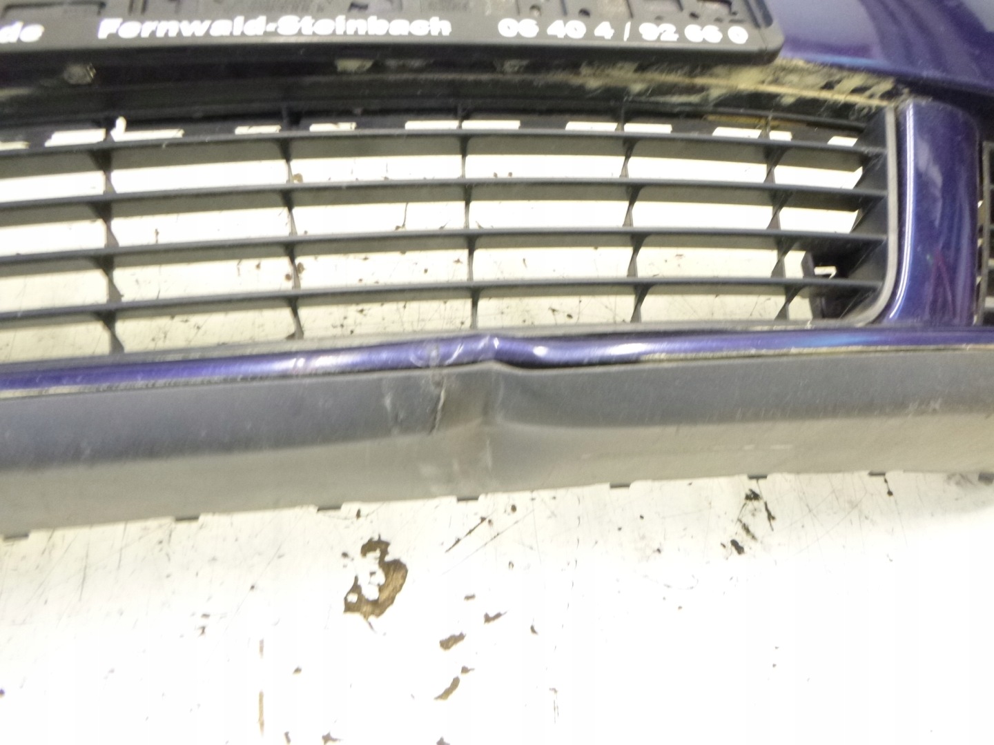 Stoßstange vorne VW GOLF V 5 2004r. blauer 1K0807217 Original