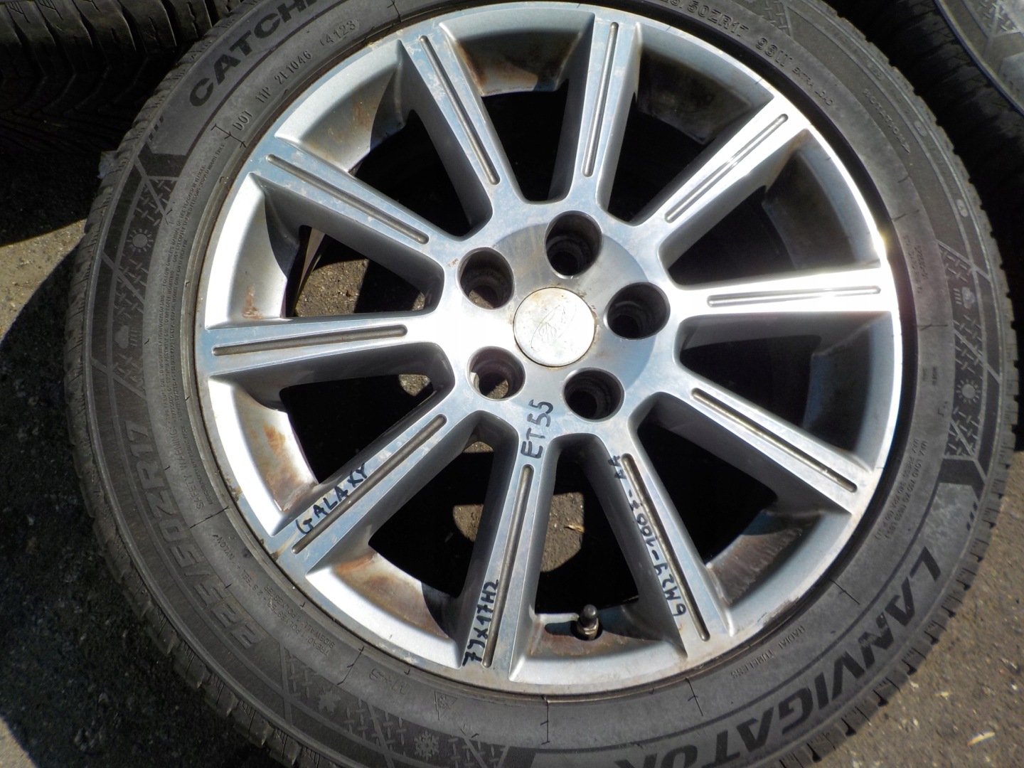 discs aluminium 17'' ford galaxy mk2 2008r 8M2J-1007-AA