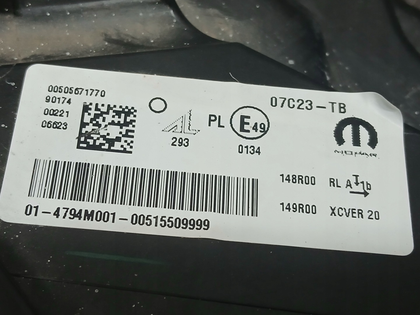 light lights front right left ALFA ROMEO GIULIA LIFT FULL LED 00505671770