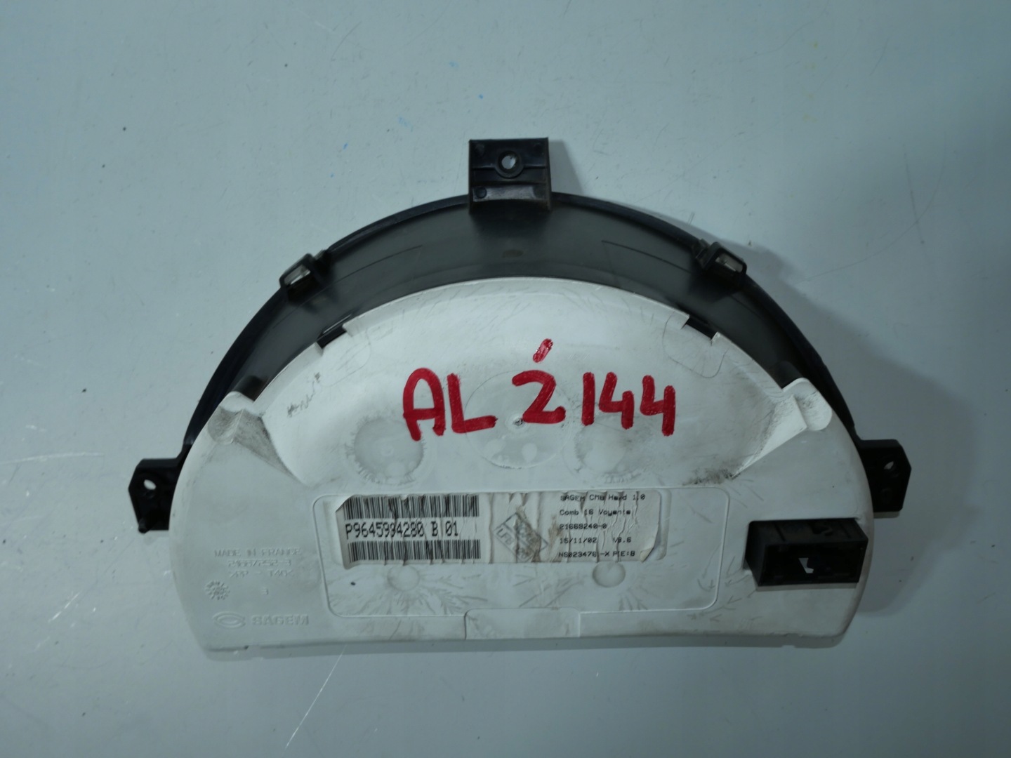 dials clock CITROEN C3 P9645994280