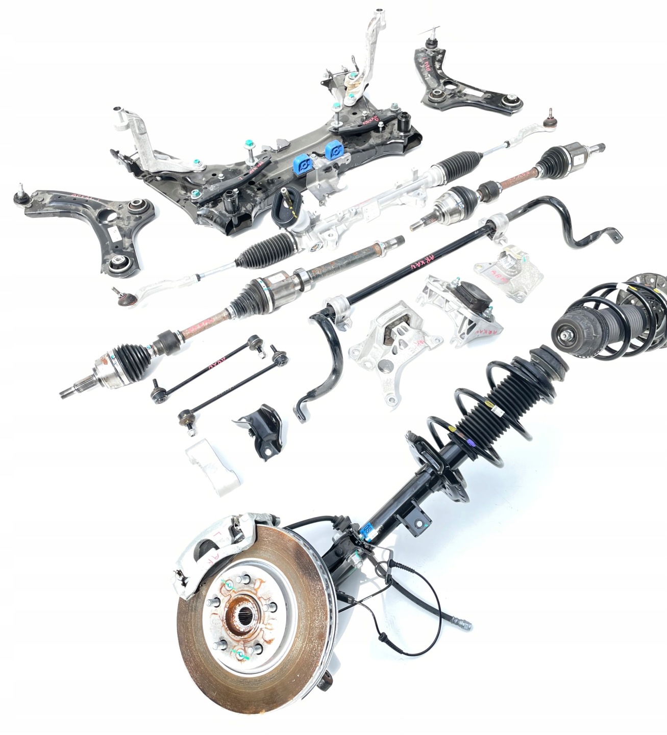 RENAULT ARKANA HYBRYDA SEMI-AXIS RIGHT 391009510R