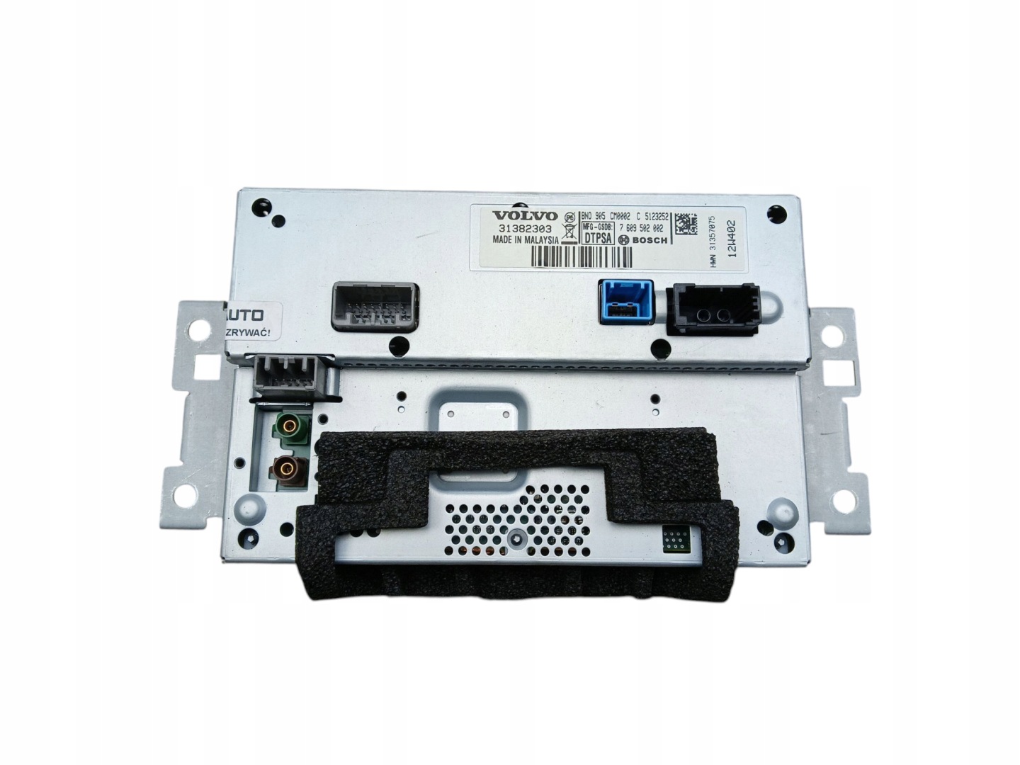 Display RADIA navigazione VOLVO V60 e S60 II XC60 e 31382303