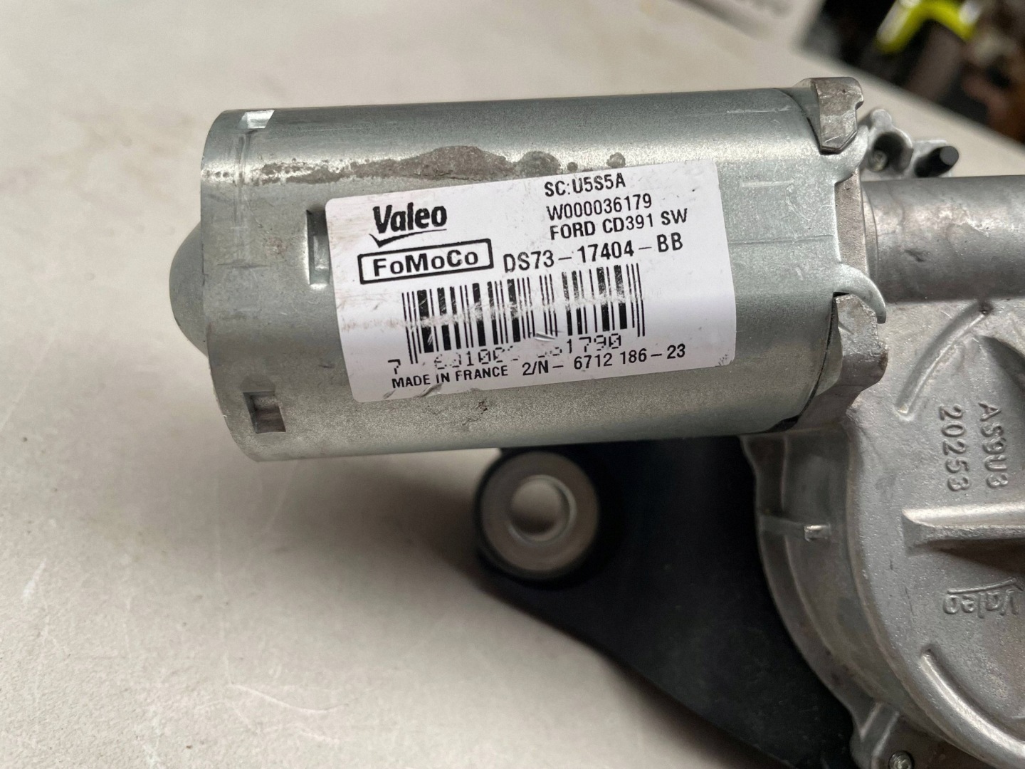 motor ablaktörlők hátsó FORD ESCAPE IV DS73-17404-BB @M