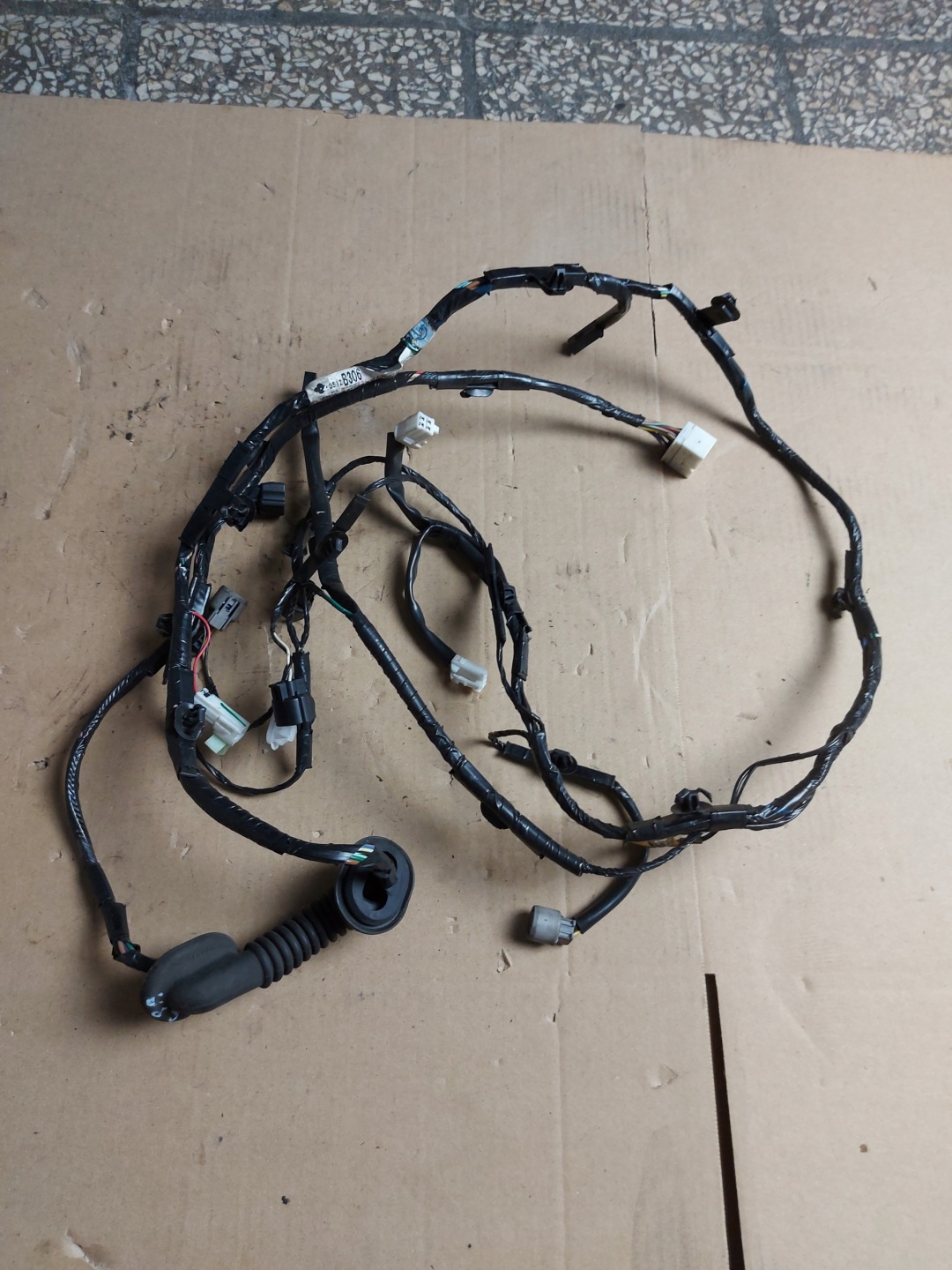bundle wiring of rear bonnet boot WTYCZKI MITSUBISHI ASX and OE EU