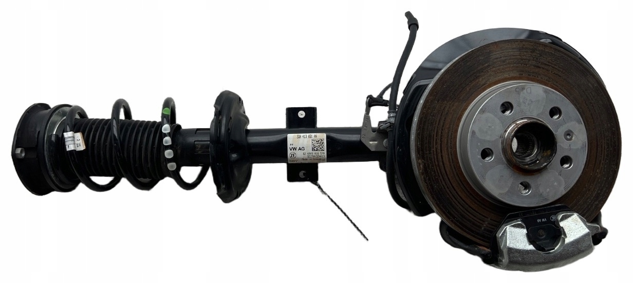 Mcperson swing shock absorber left Seat Ibiza V 2Q0407255AF original