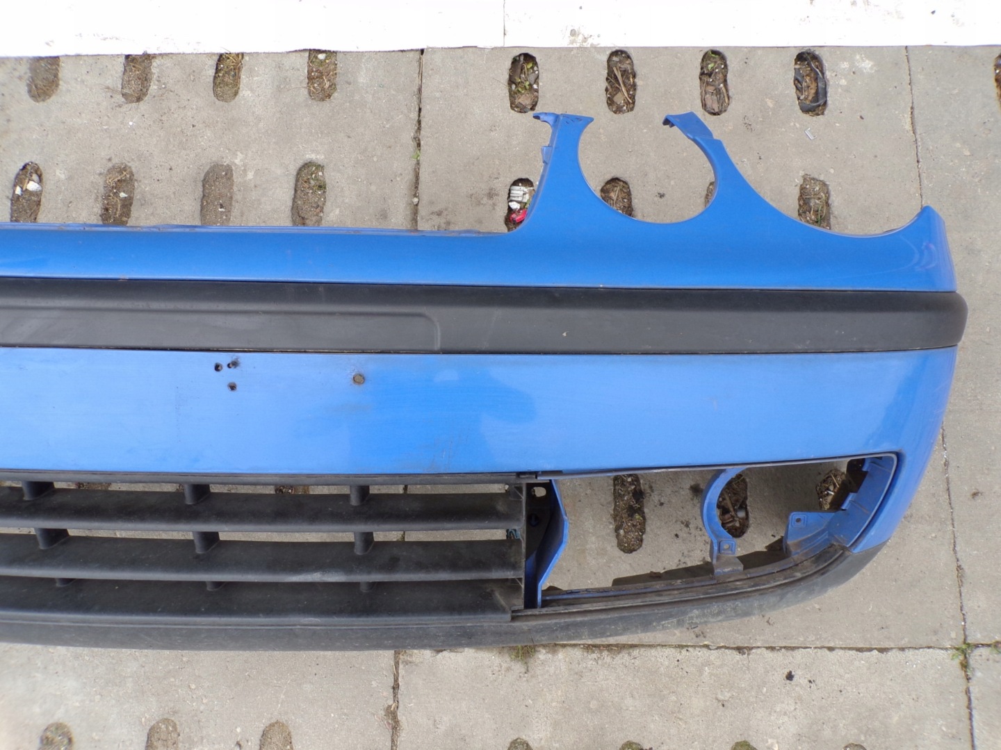 front bumper front VW POLO 9N colour LA5F