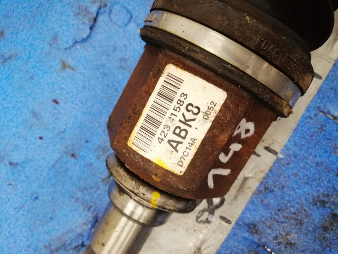 OPEL KARL 2017 1.0B semi-axis right 42341583 ABK8