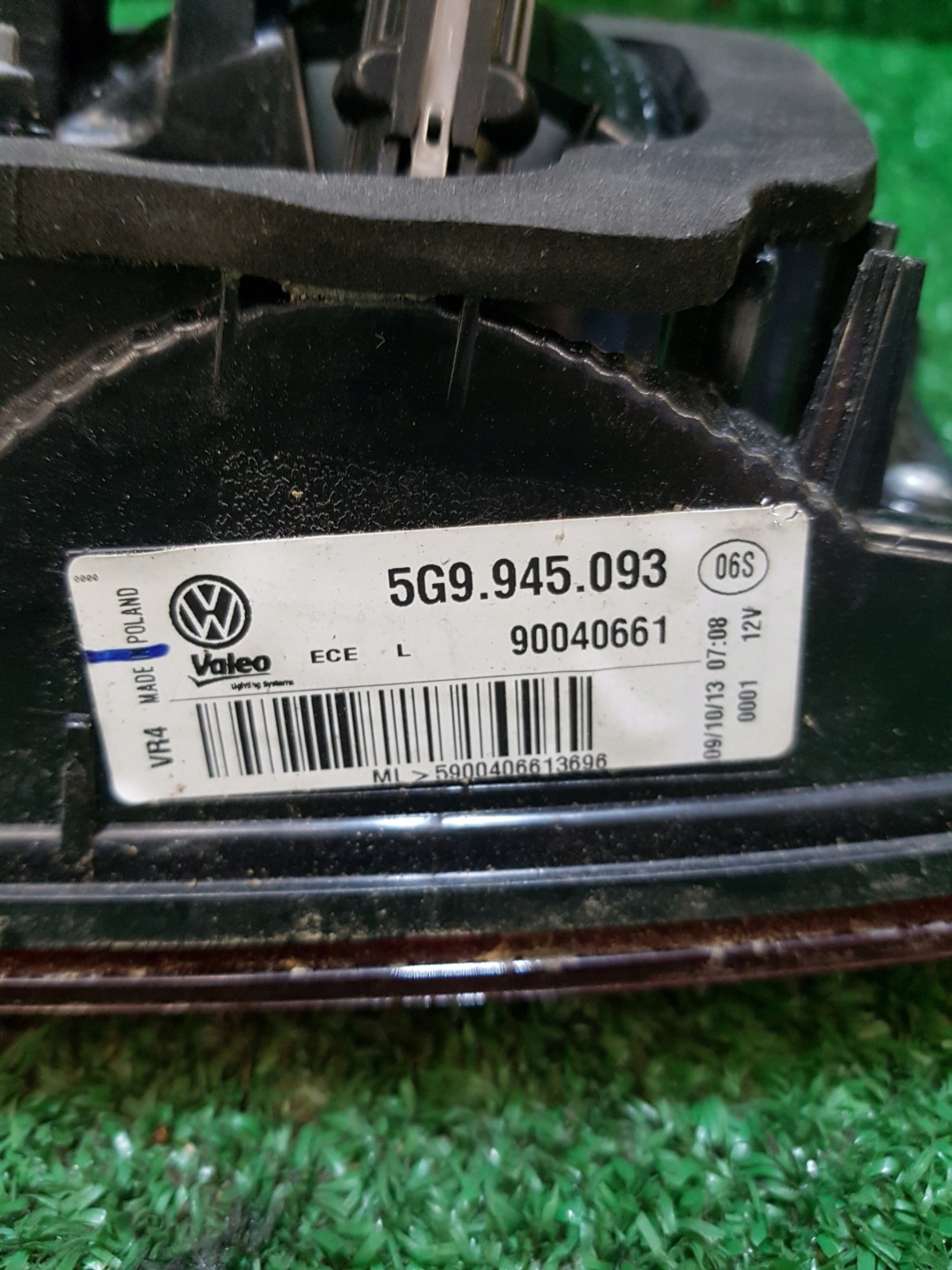 light left rear W KLAPIE VOLKSWAGEN GOLF 7 5G9945093
