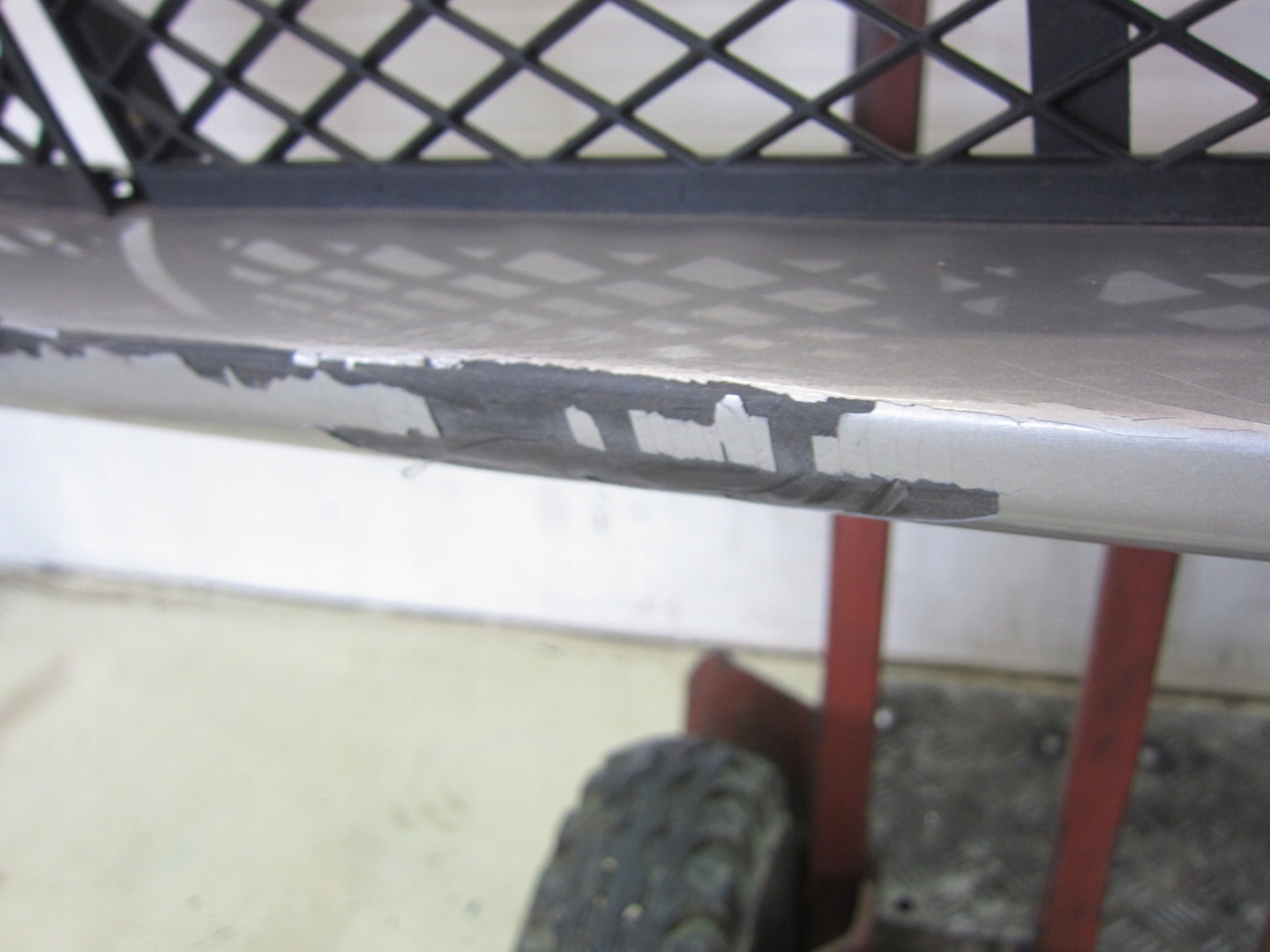 BMW F10 528XI N20 front bumper TITANSILBER 354