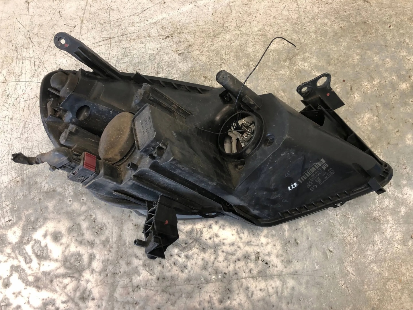 light left front OPEL ZAFIRA B 24451052