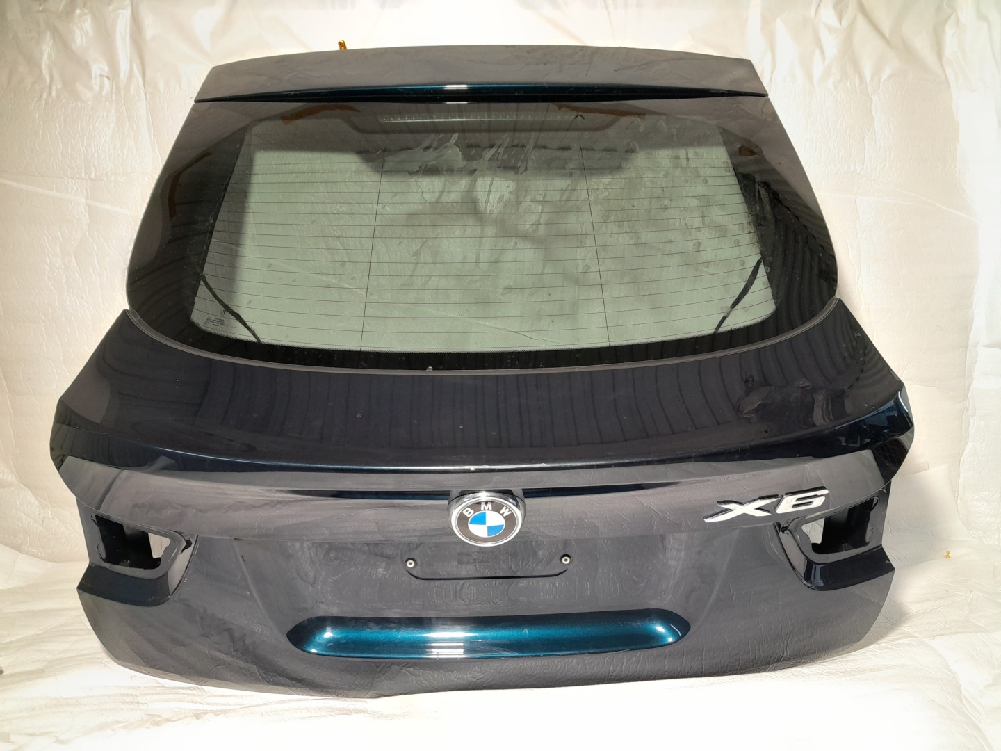 BMW X6 X6M E71 boot door rear SPOILER window