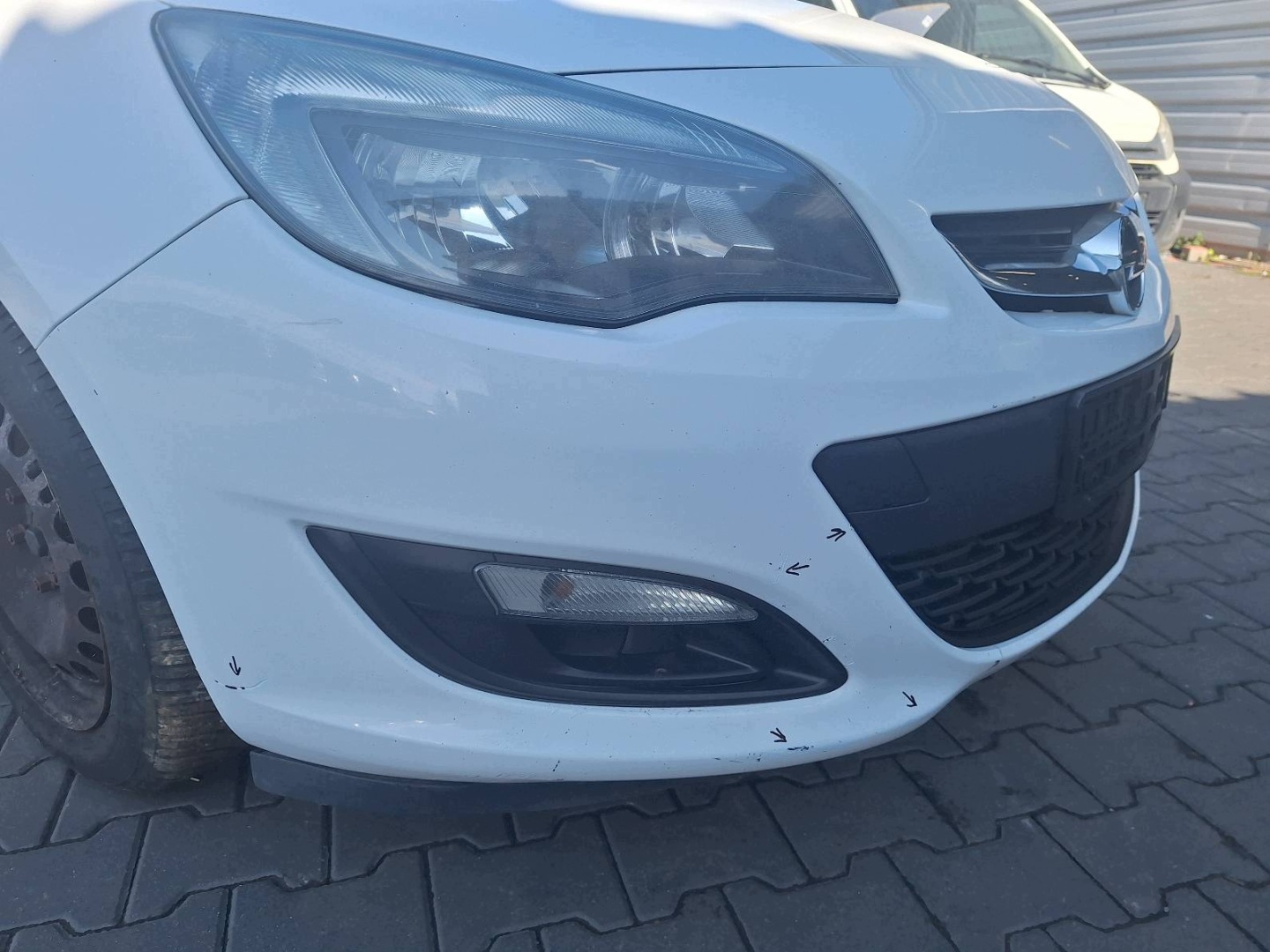 complete front bonnet bumper light fender OPEL ASTRA J Z40R