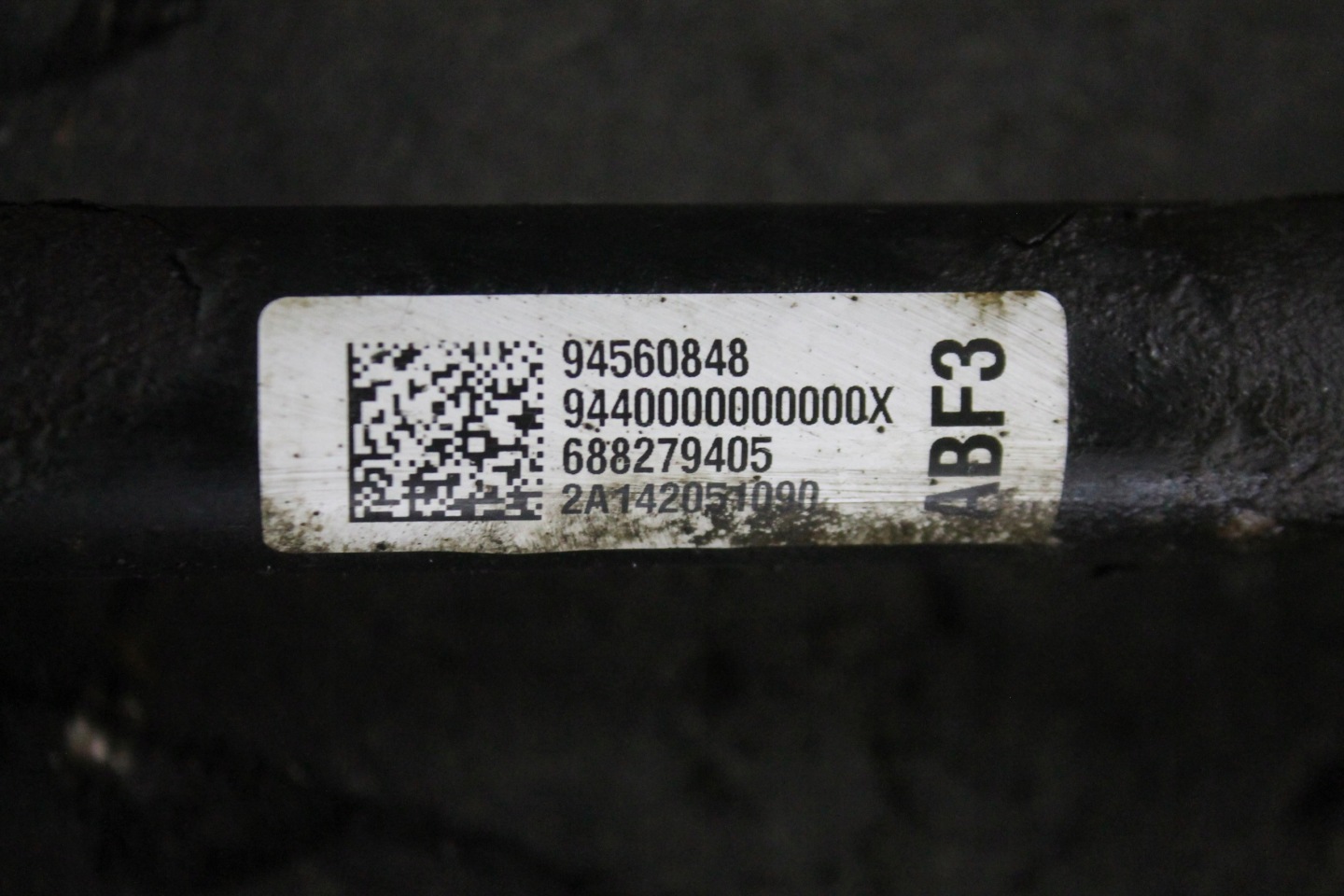 semi-axis right front front 94560848 OPEL MOKKA A 1.7 CDTI 12-16