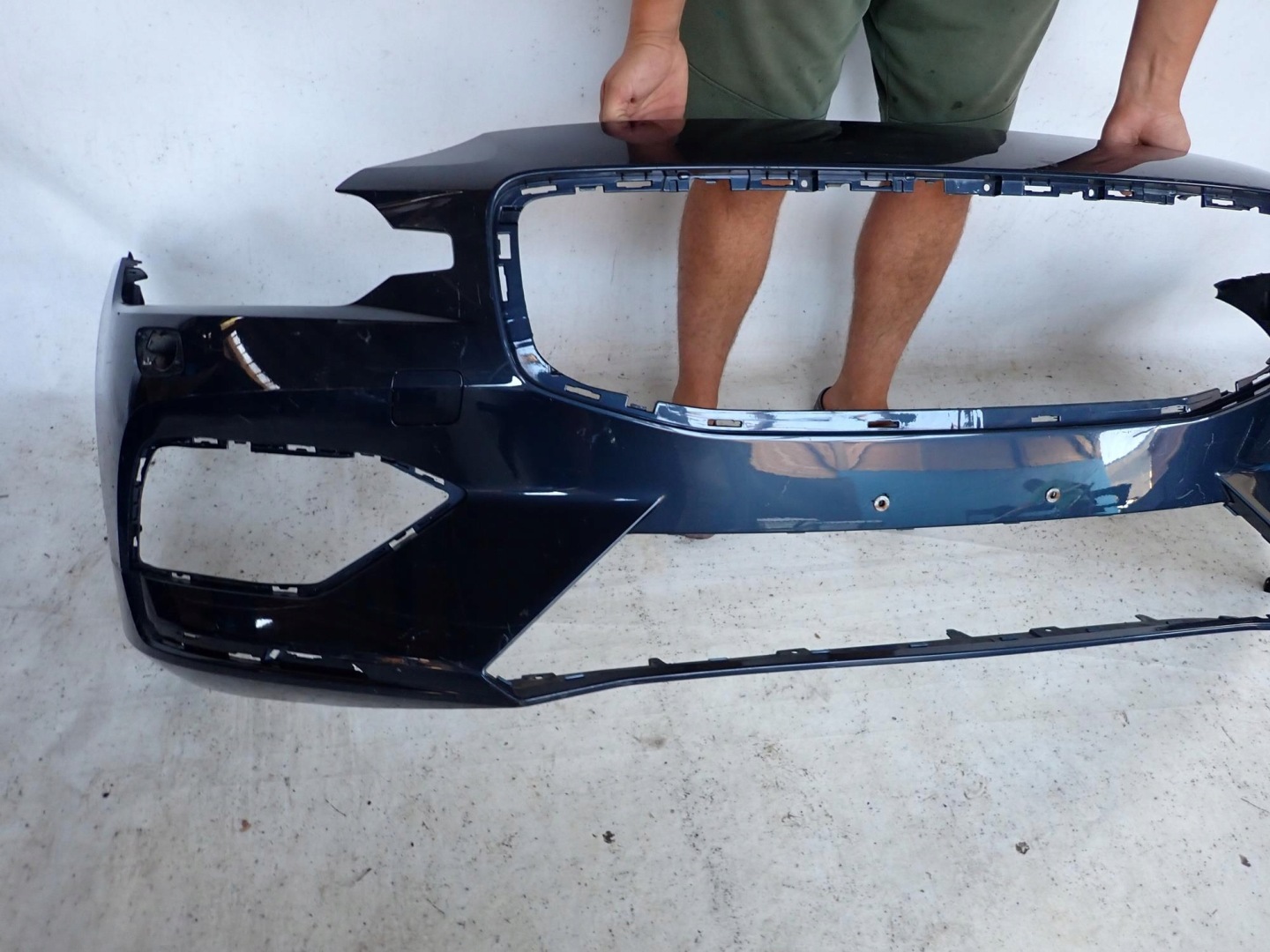 VOLVO V60 II 2 S60 III 3 18-> bumper front front washer
