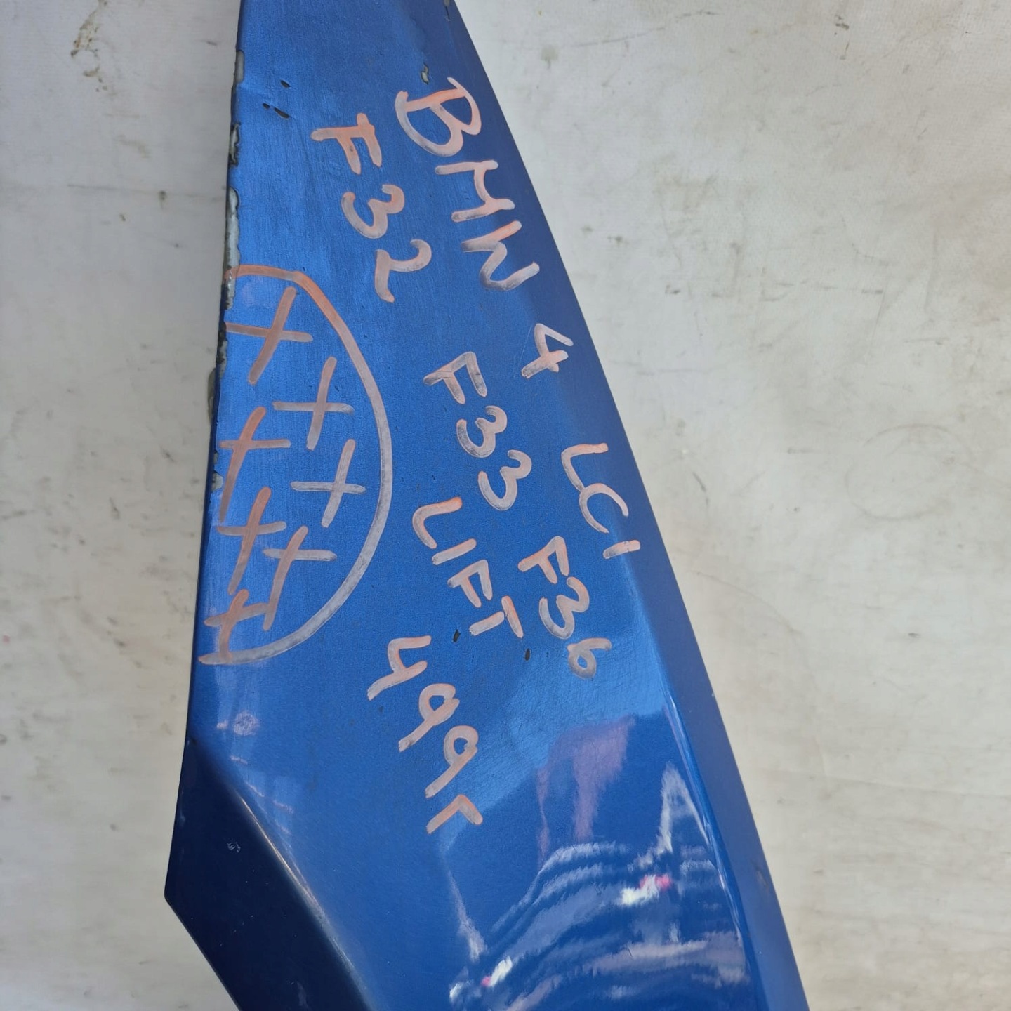 BMW 4 F32 13-20 fender front front left