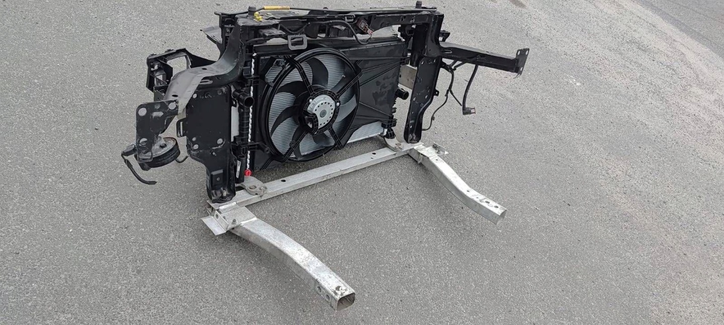 support panel for radiators OPEL CORSA E AUTOMAT