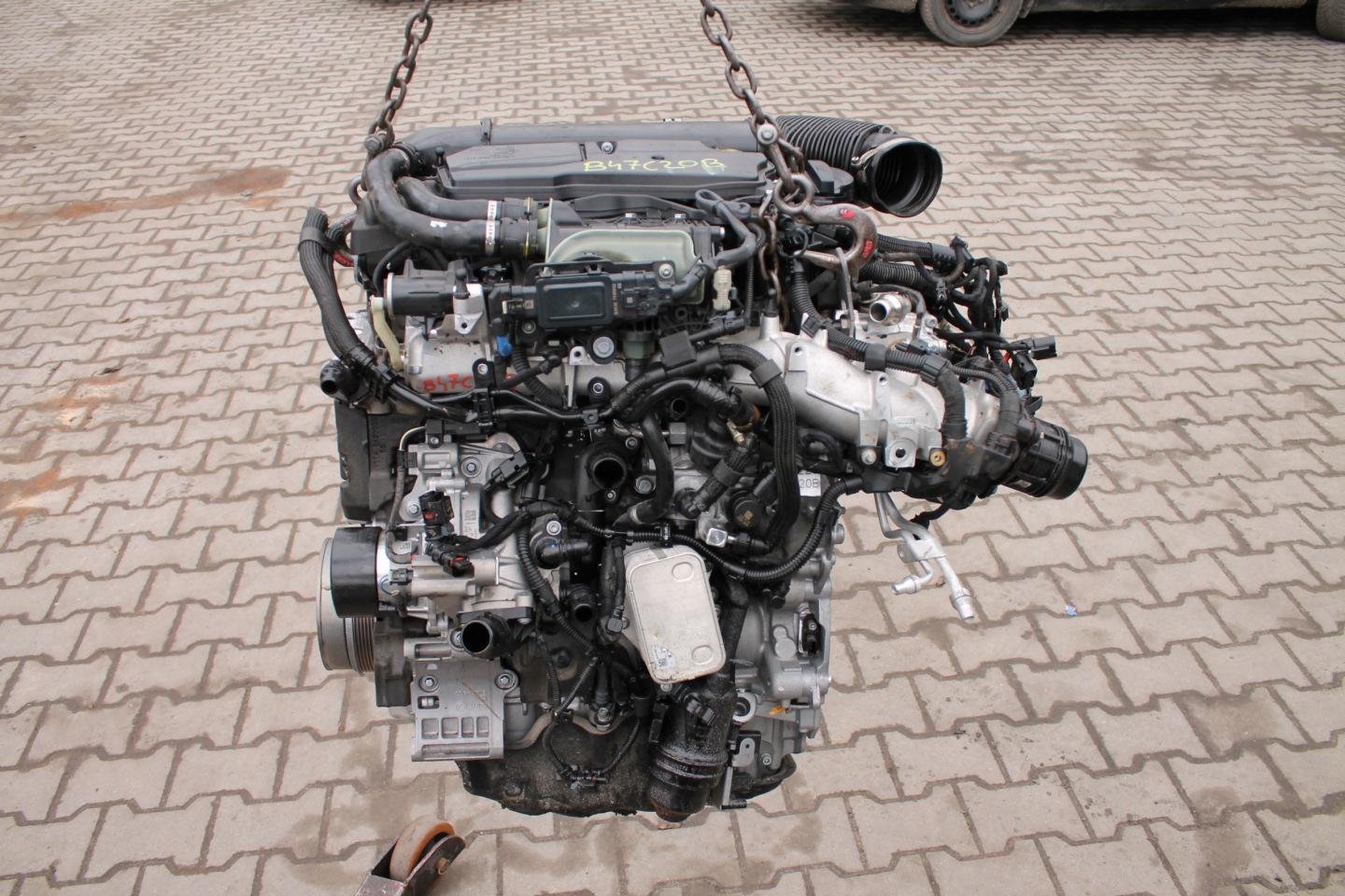 engine complete BMW B47C20B 7 TYSKM