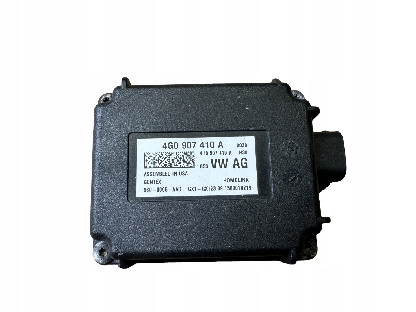 AUDI A4 A5 A6 A7 A8 Q5 control unit HOMELINK 4G0907410A