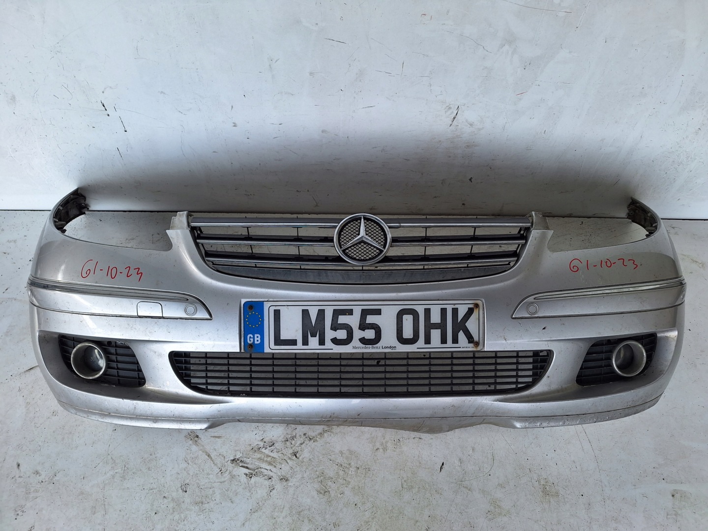MERCEDES A-KLASA W169 04-08 bumper + PDC