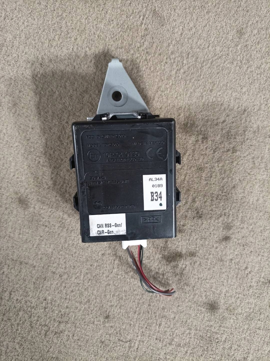 modulo dostepu bezkluczykowego Subaru Legacy 6 facelift BN 2019 TD1G049
