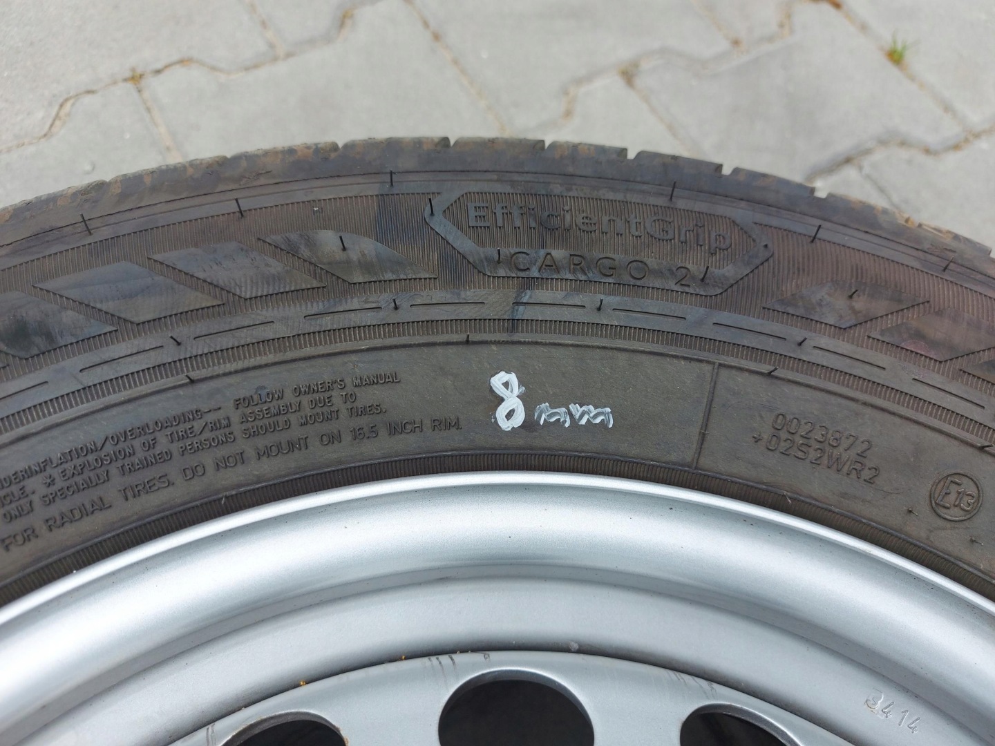 Ford Transit Custom II MK2 2024 discs wheels tyres 6,5jx16x50 215/65/16c