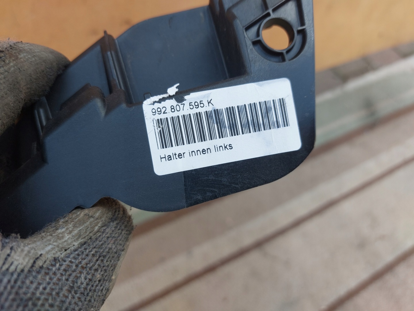 bumper bracket left front PORSCHE 911 992 GT2 22r