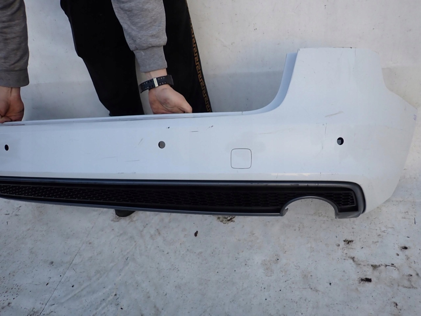AUDI A4 B8 8K S-LINE KOMBI LIFT bumper rear part PDC