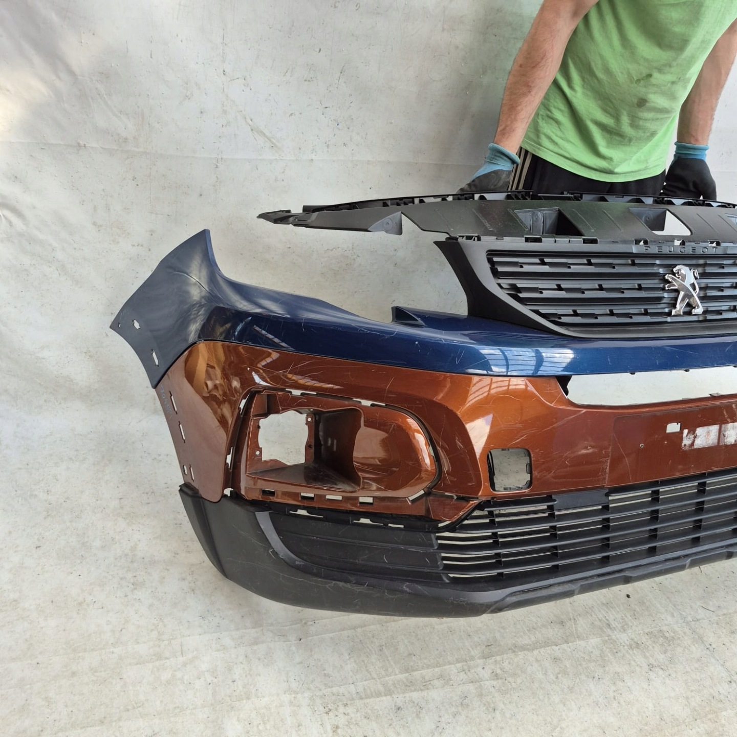 PEUGEOT RIFTER 18-> bumper front front 9816755880