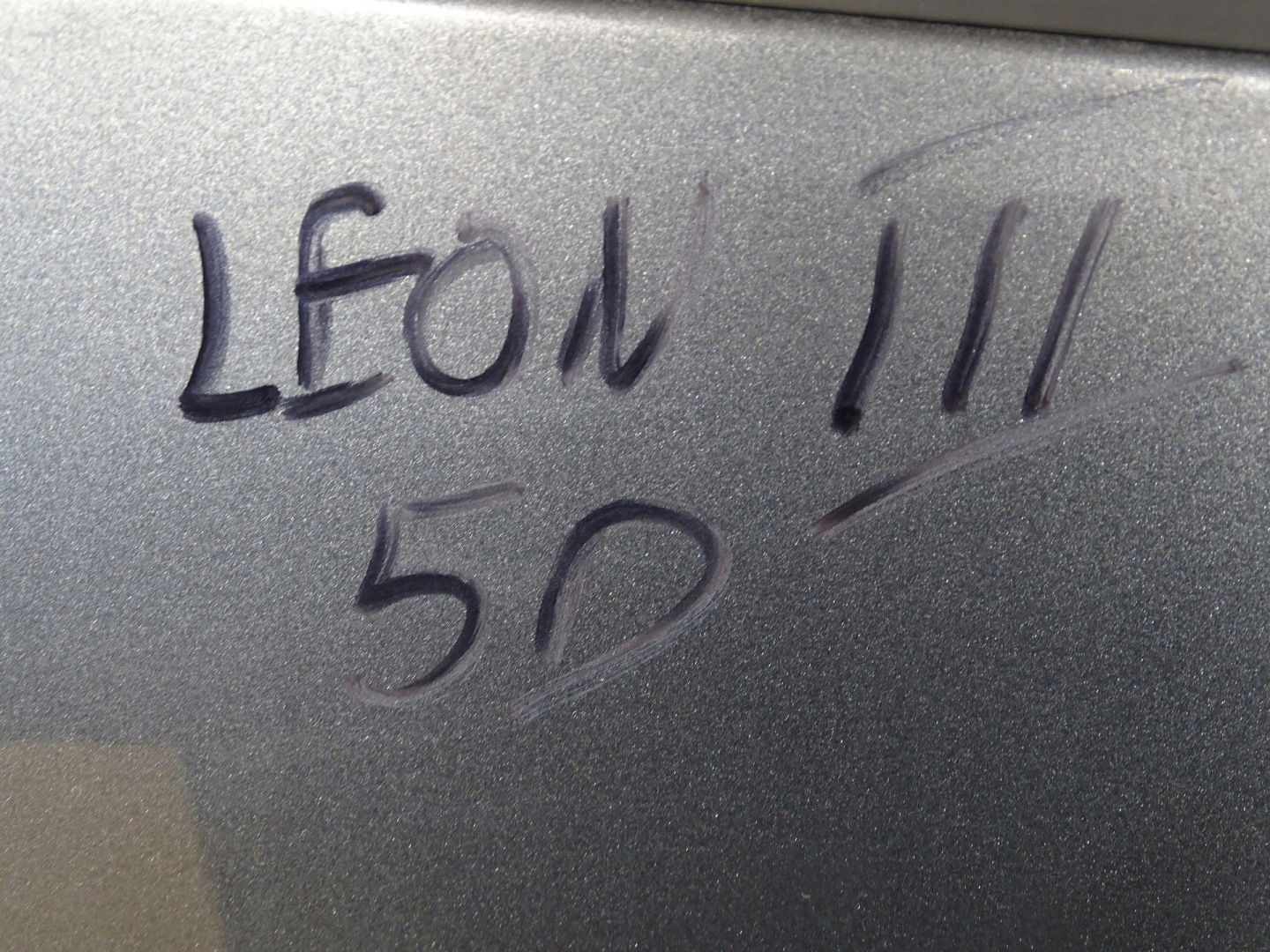 door right right front front SEAT LEON III 5F HB