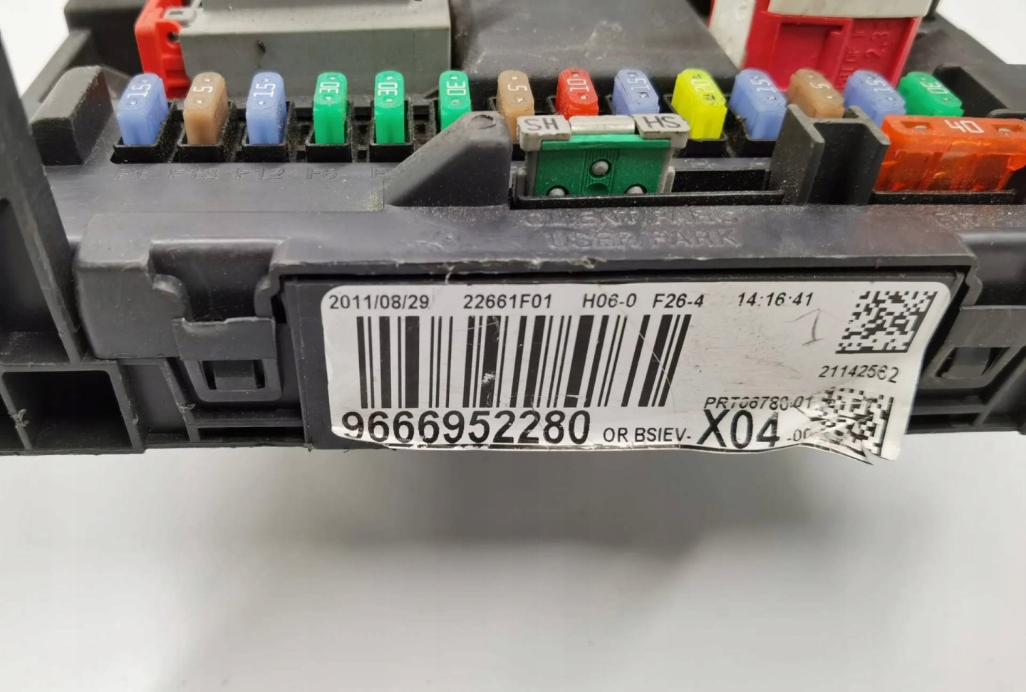module BSI Peugeot 207 facelift 2011 9666952280