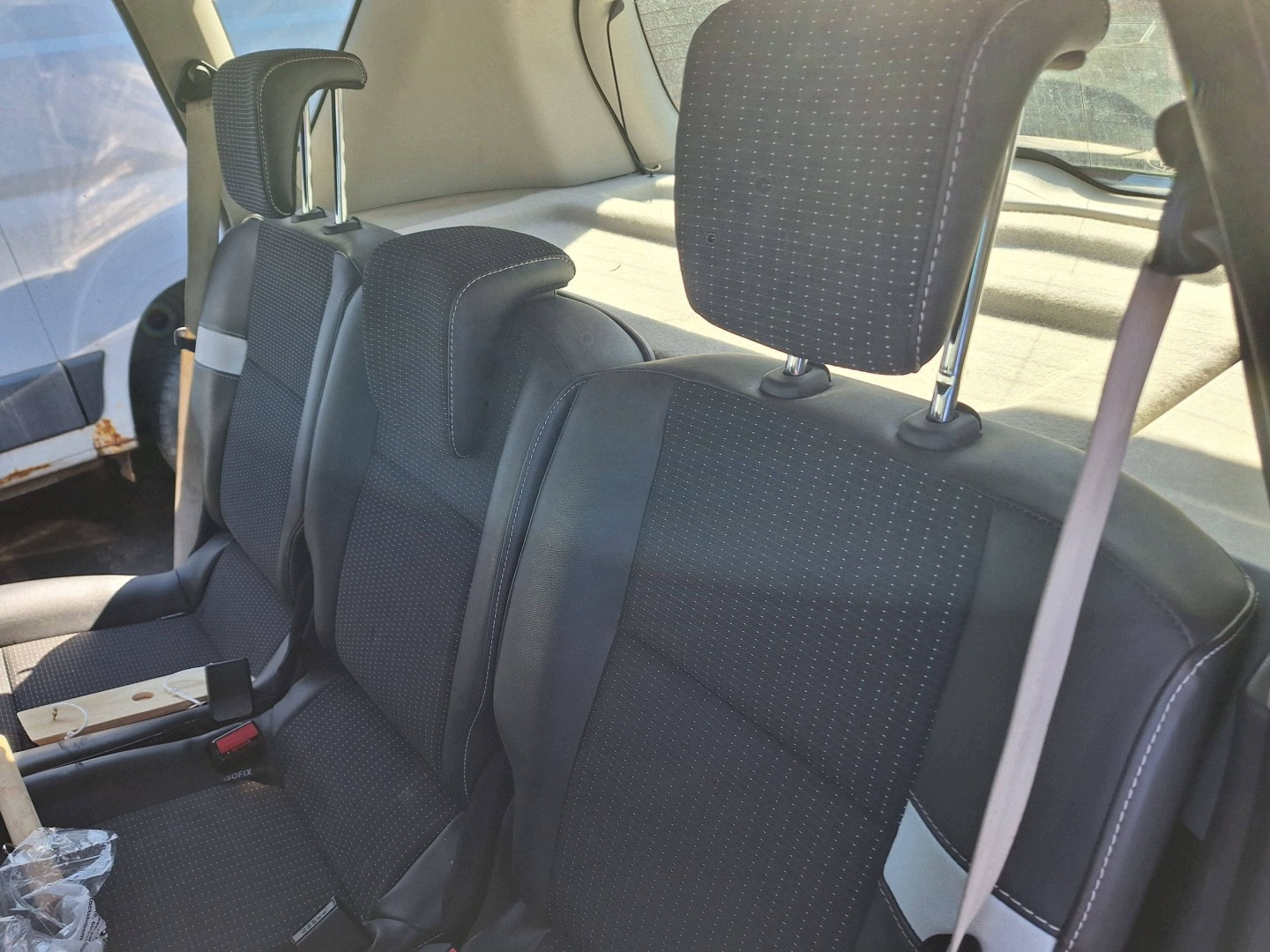 RENAULT SCENIC III 3 MPV KROTKI 09-16 Sitz Sitze Halbleder 5-achse