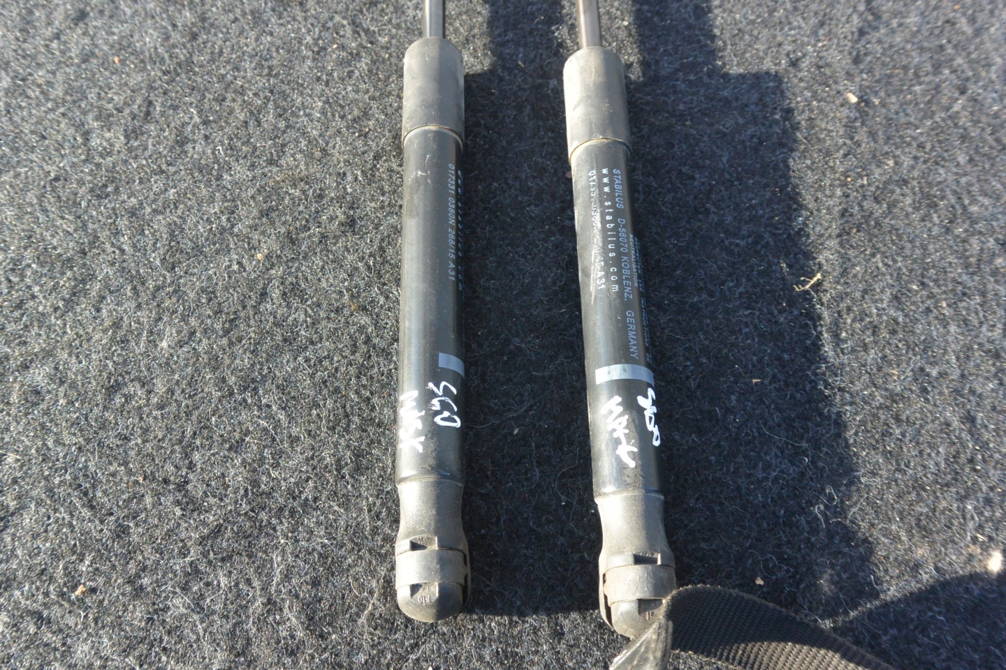 damper bonnets front KPL VOLVO S60 V60