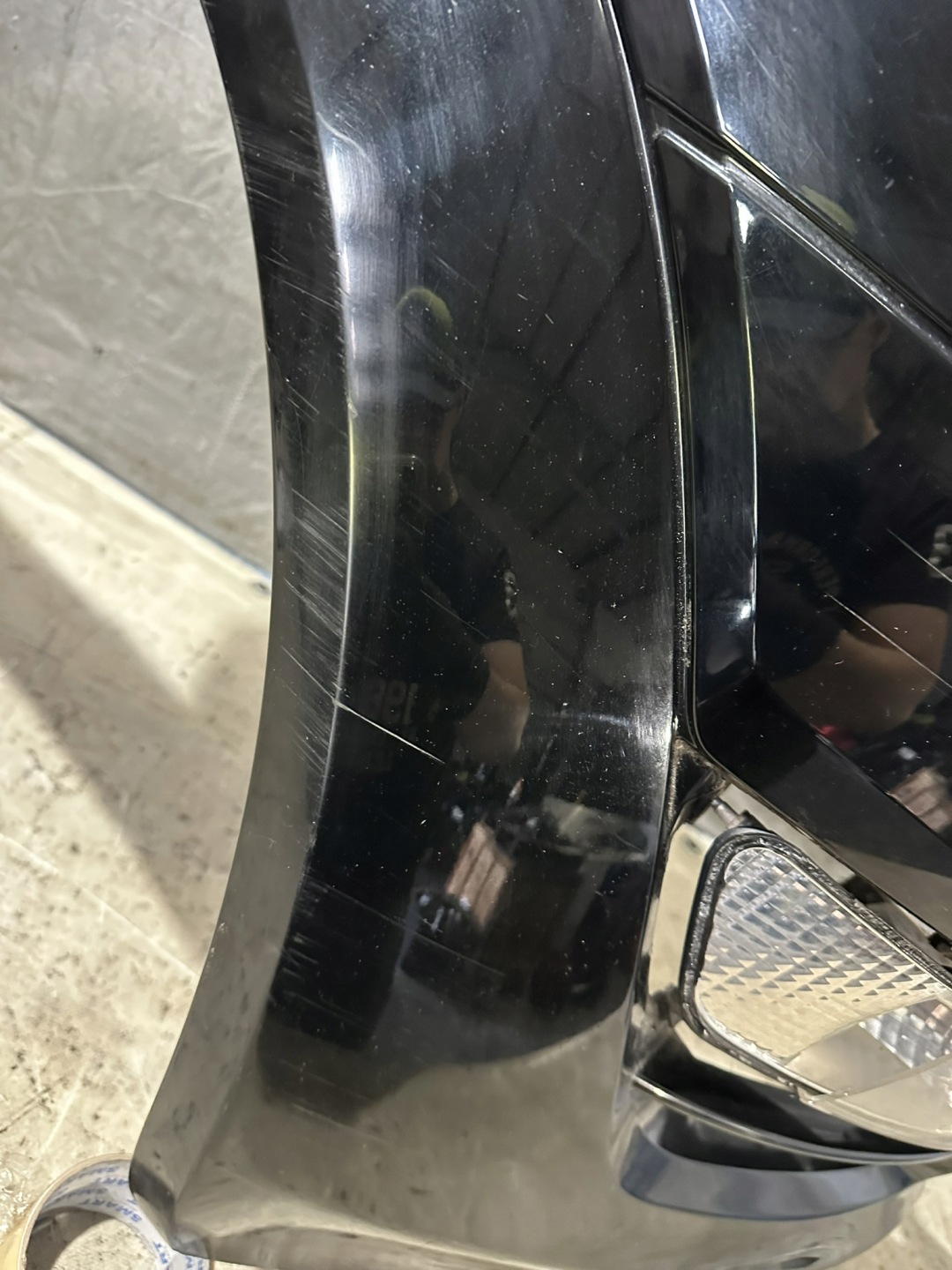 fender right front SMART FOR FOUR 454 2005R. black