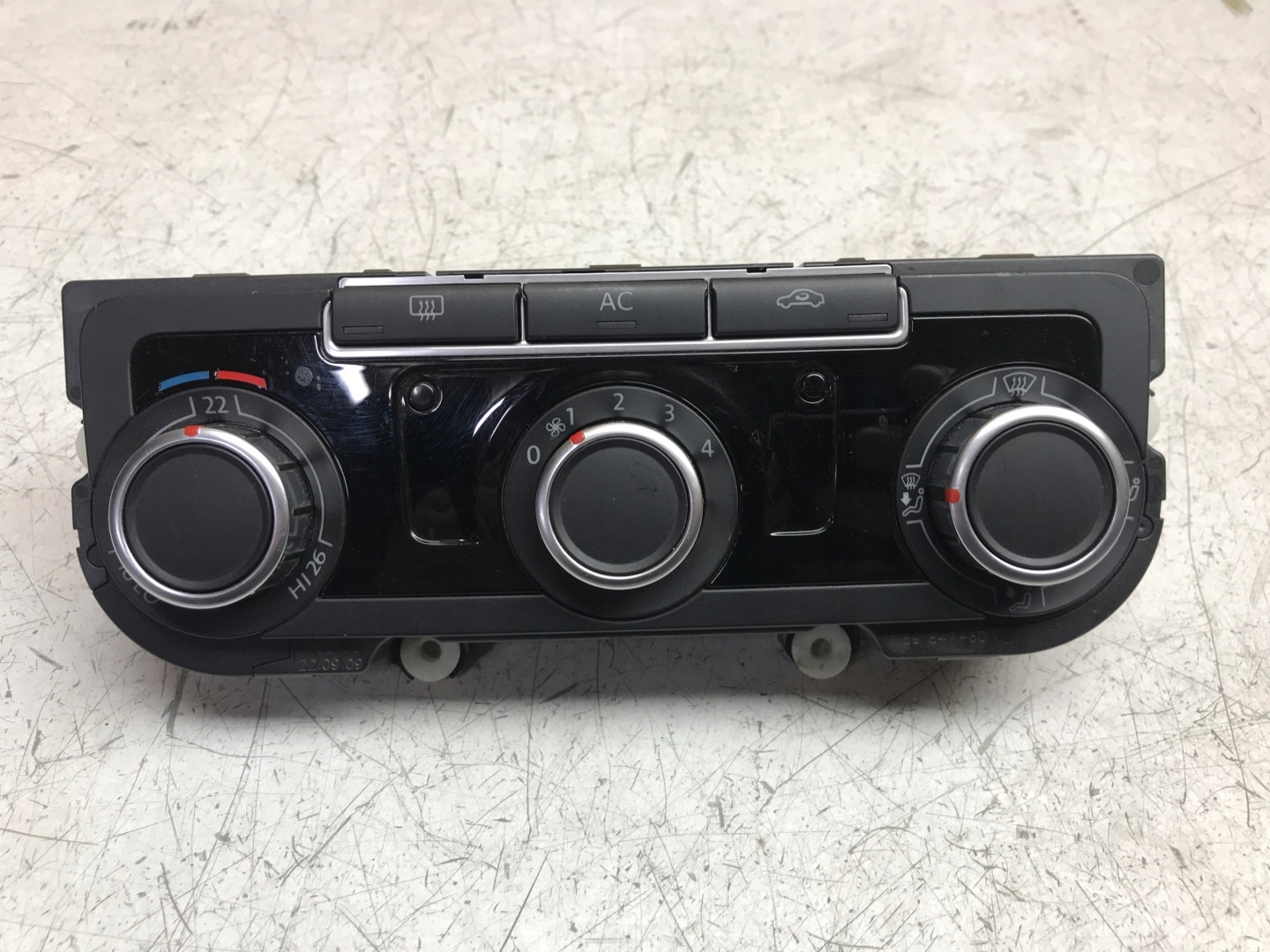 COMANDI CLIMA VW GOLF VI 3C8907336H