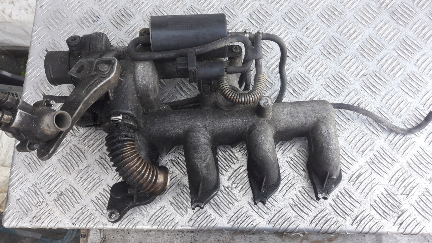 RENAULT LAGUNA II header pipe SSACY1.9 complete 82000358