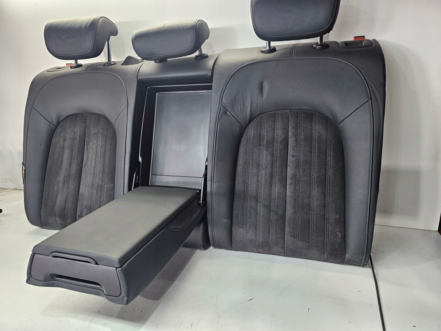 SITZ OPARCIE HECK LEDER + ALCANTARA AUDI A6 C7
