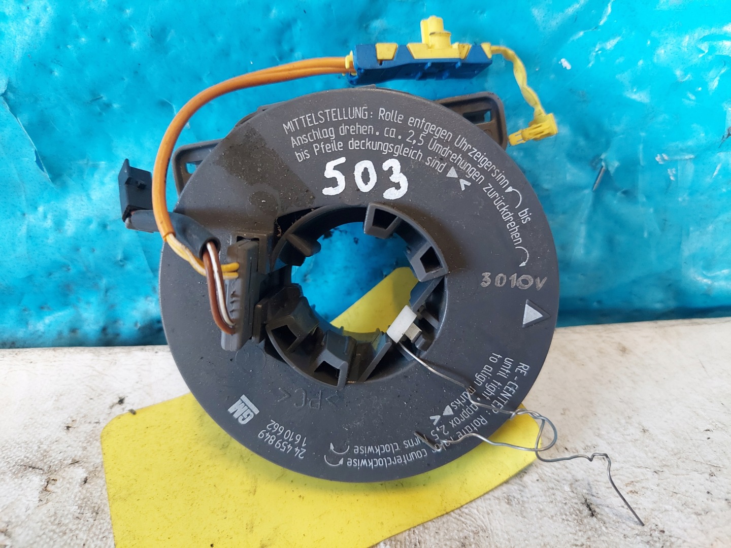 ring airbag CORSA C MERIVA A 1610662