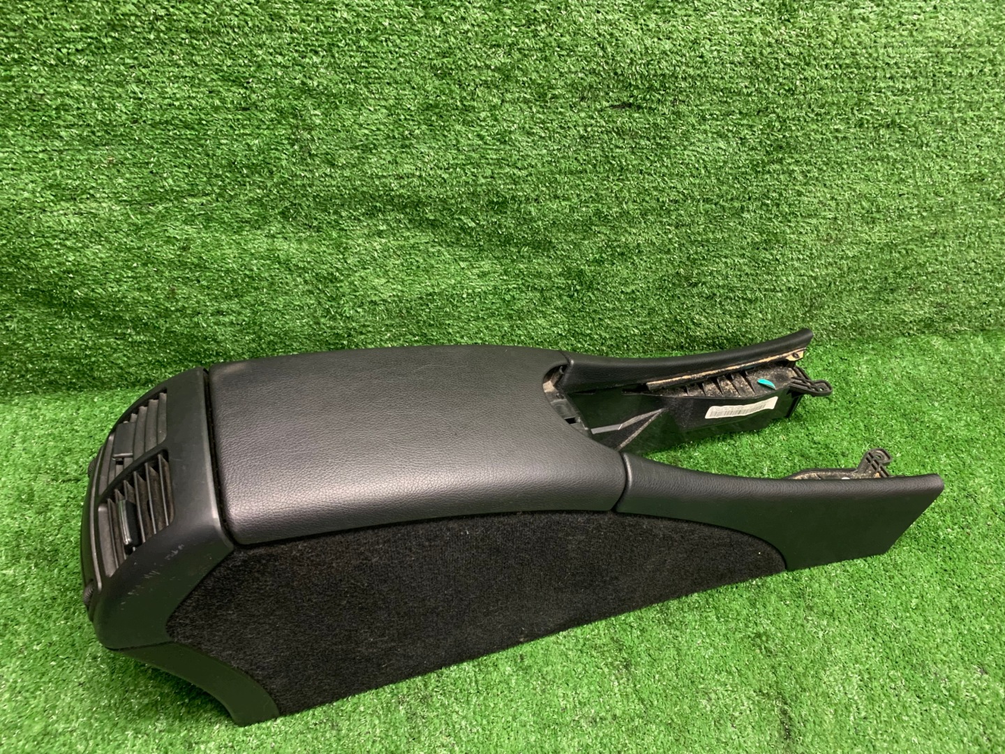 armrest tunel central lock passenger compartments Mercedes W211 LIFT leather black