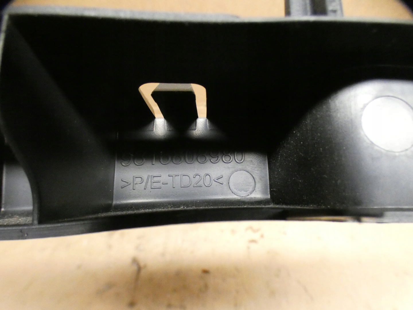 bumper bracket rear part PROACE BERLINGO PARTNER IV 9816808980