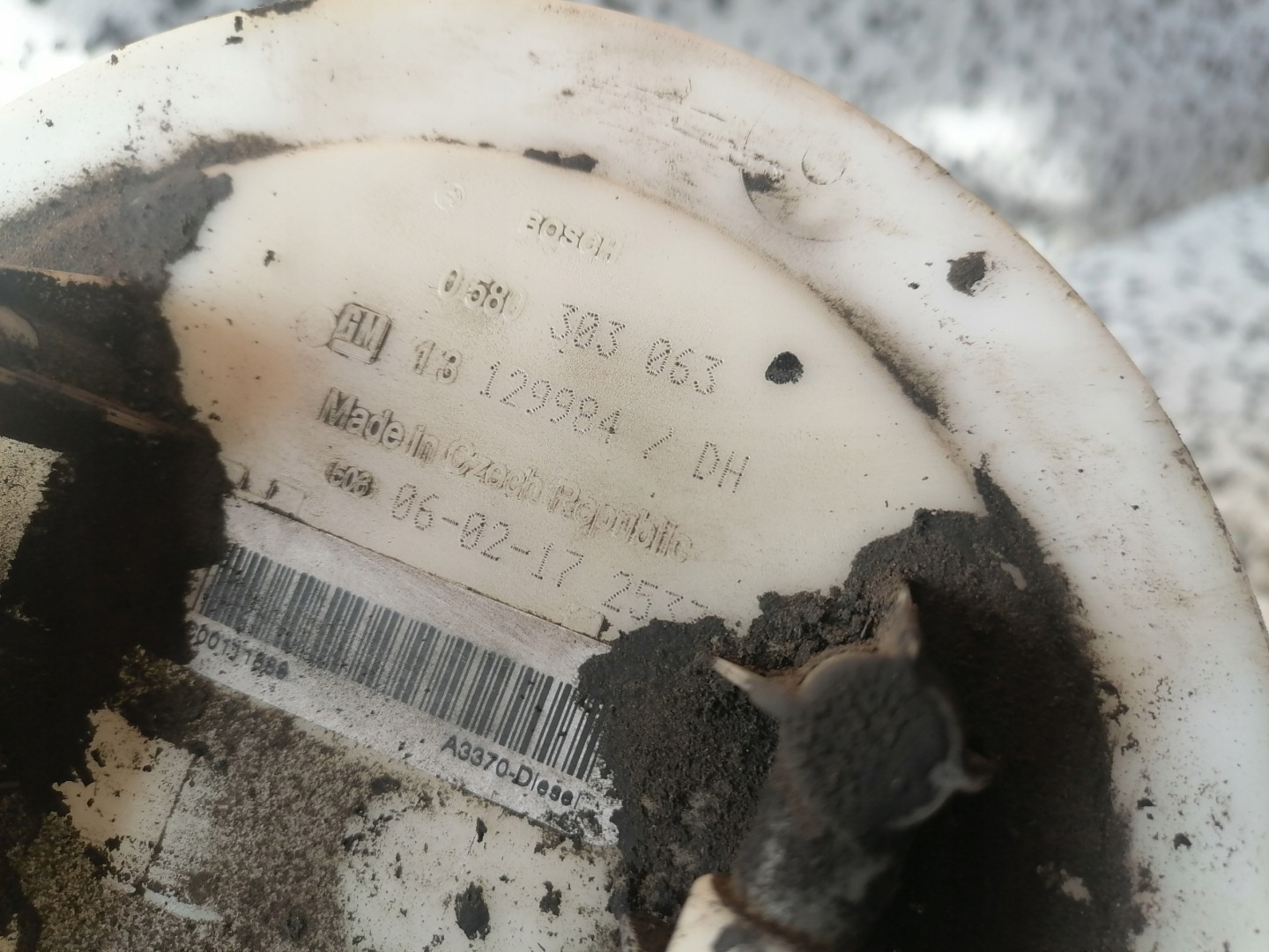 13129984 feed pump OPEL ZAFIRA B 1.9 CDTI