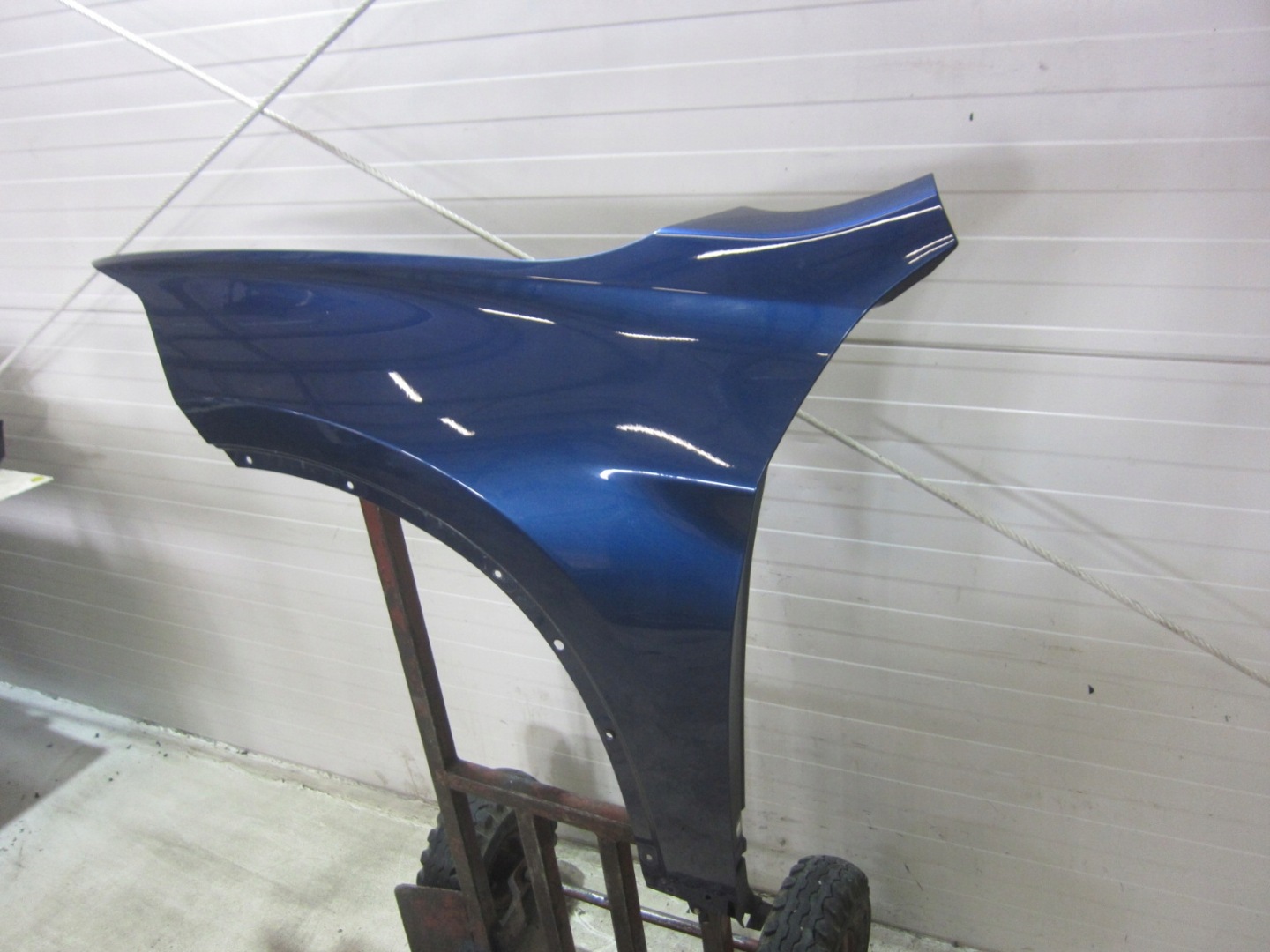 BMW X1 F48 fender left front left front blue C10 MEDITERRAN BLAU