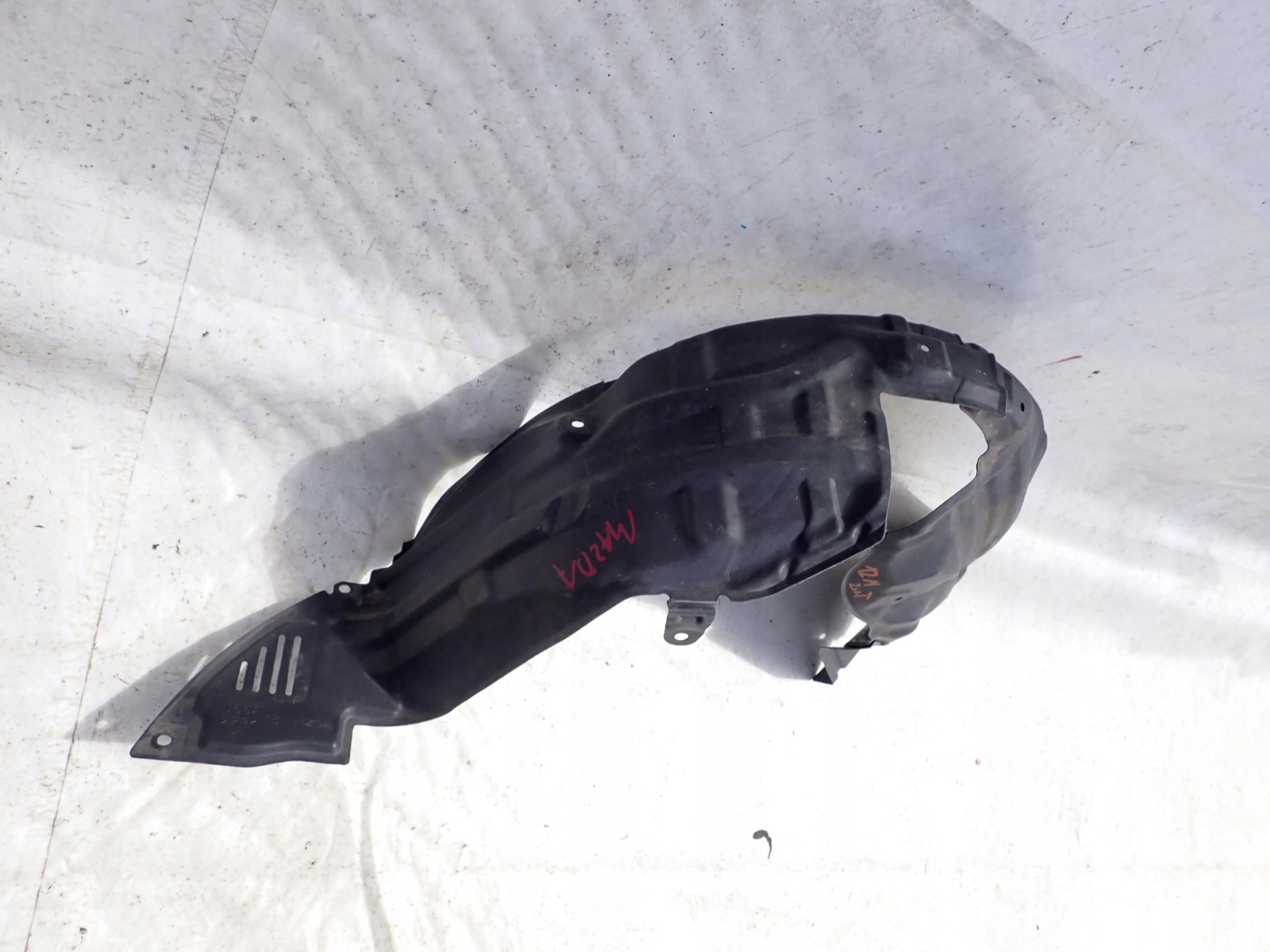 MAZDA 2 07-14 mudguard right front front