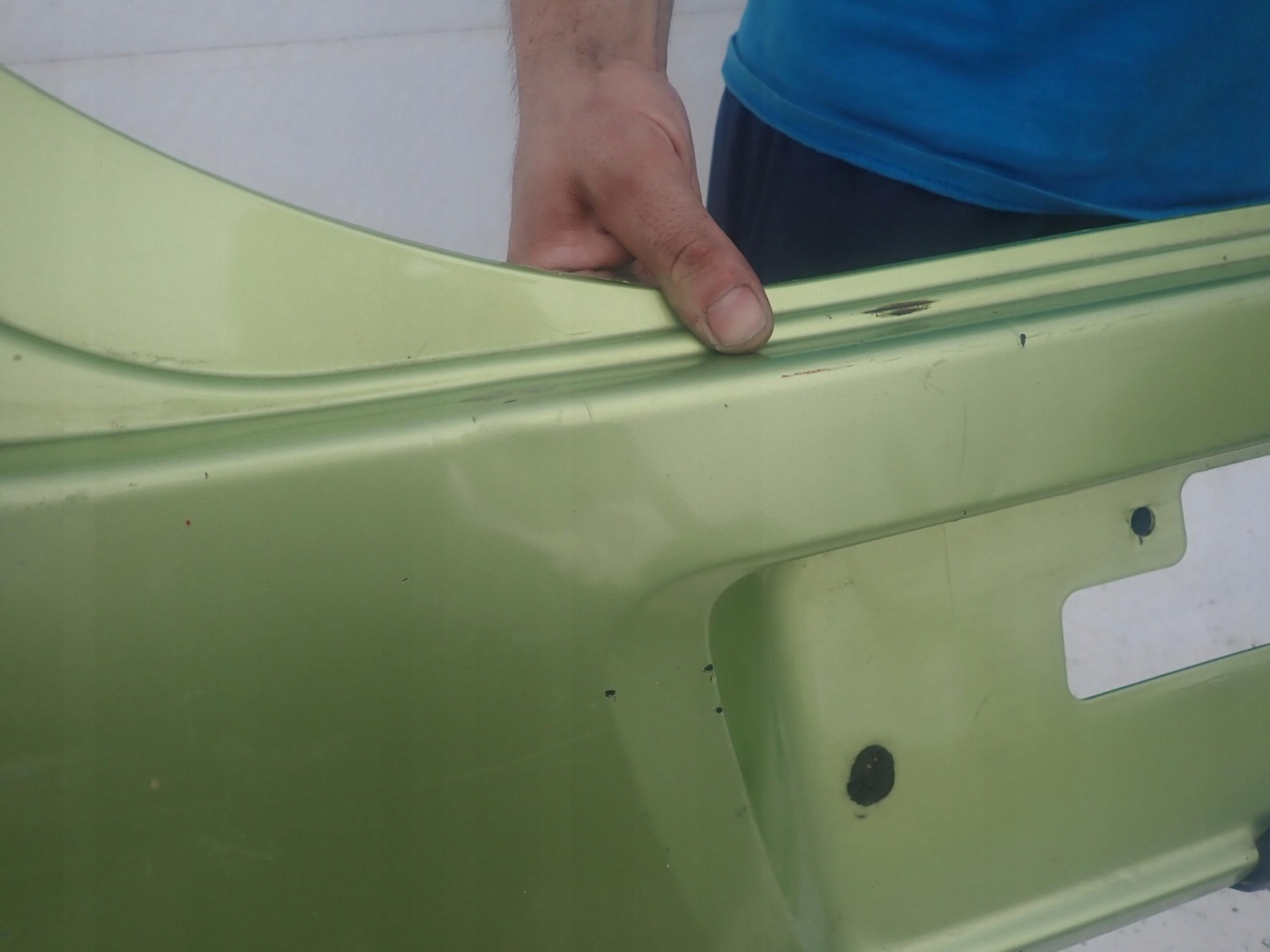 DAIHATSU CUORE VII 06-> bumper rear part rear