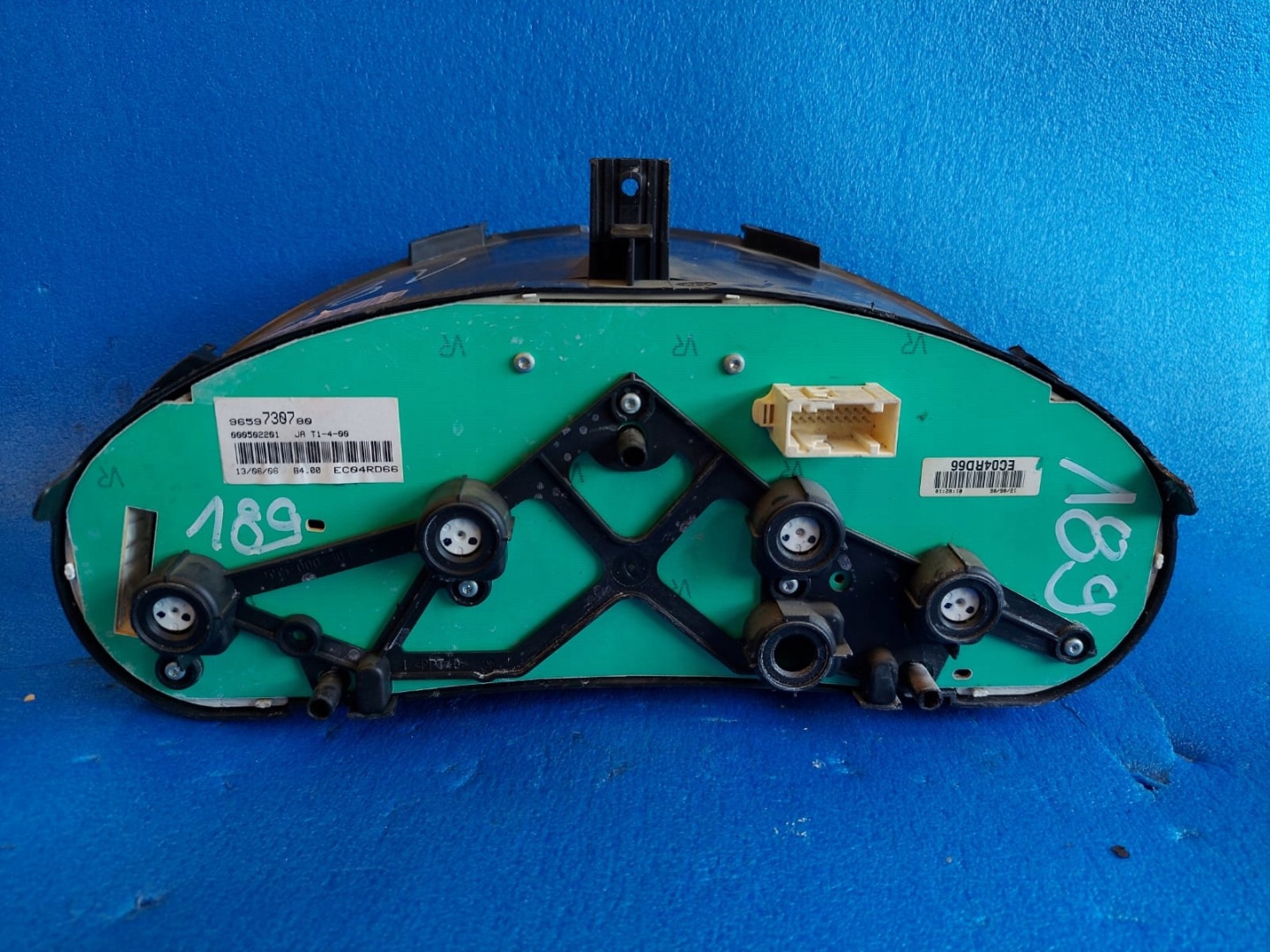 dials clock PEUGEOT 206 9659730780