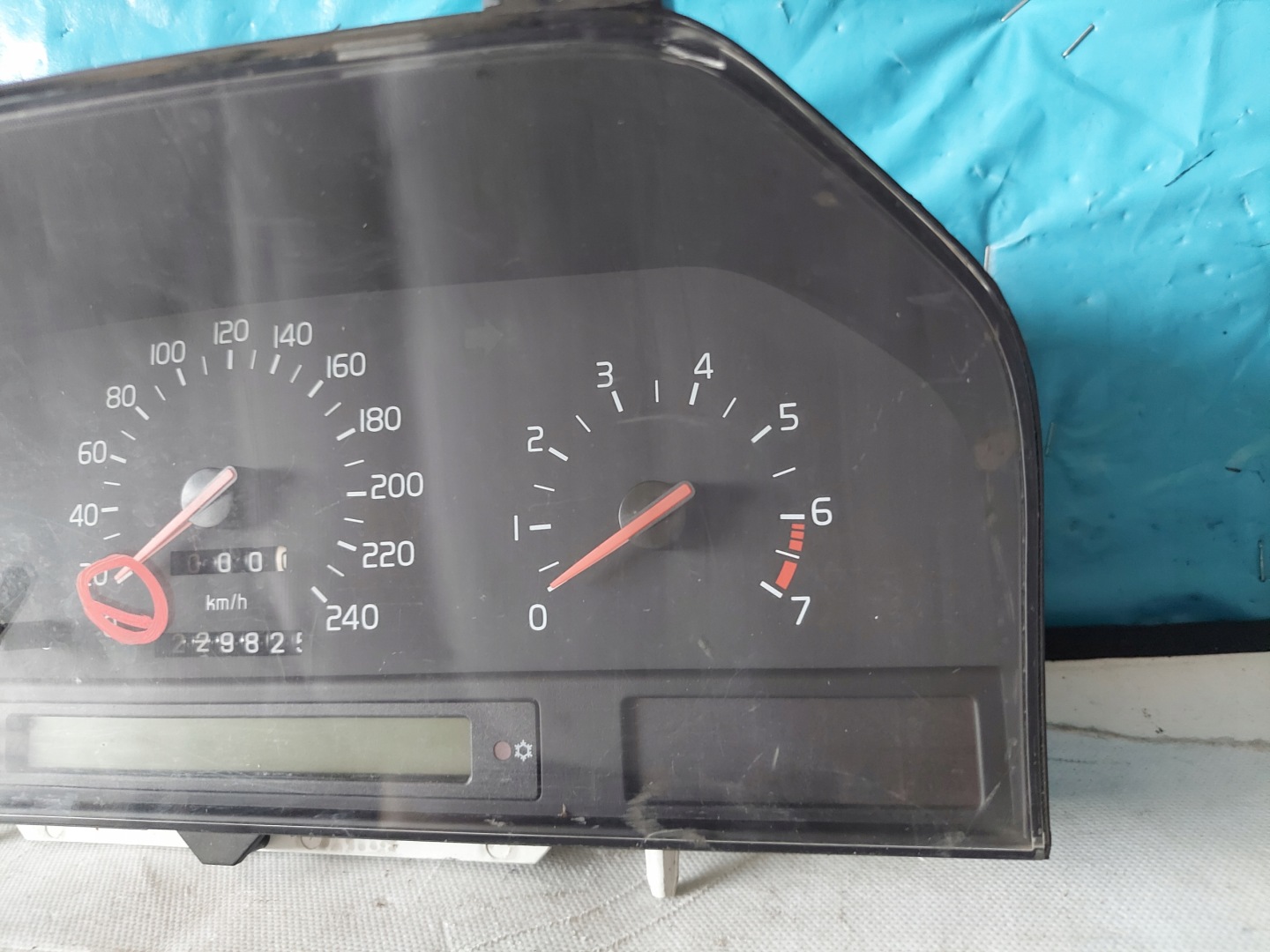 dials clock VOLVO 850 2.5 B 9442046