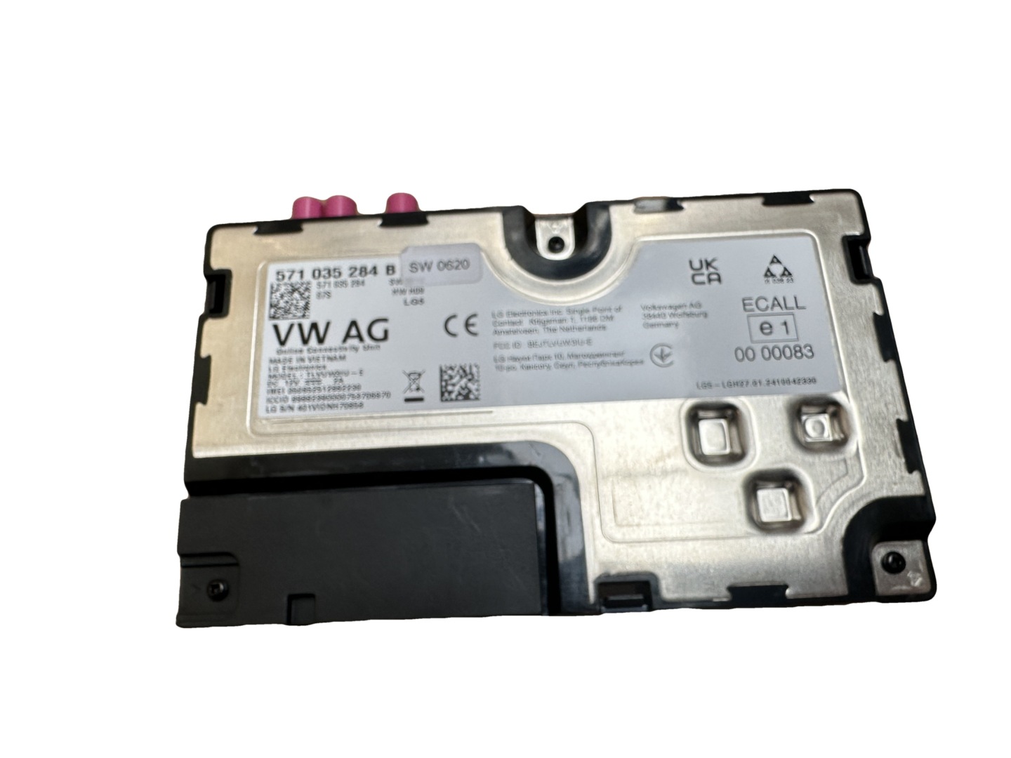 AUDI VW CUPRA SKODA control unit USLUG ONLINE 571035284B