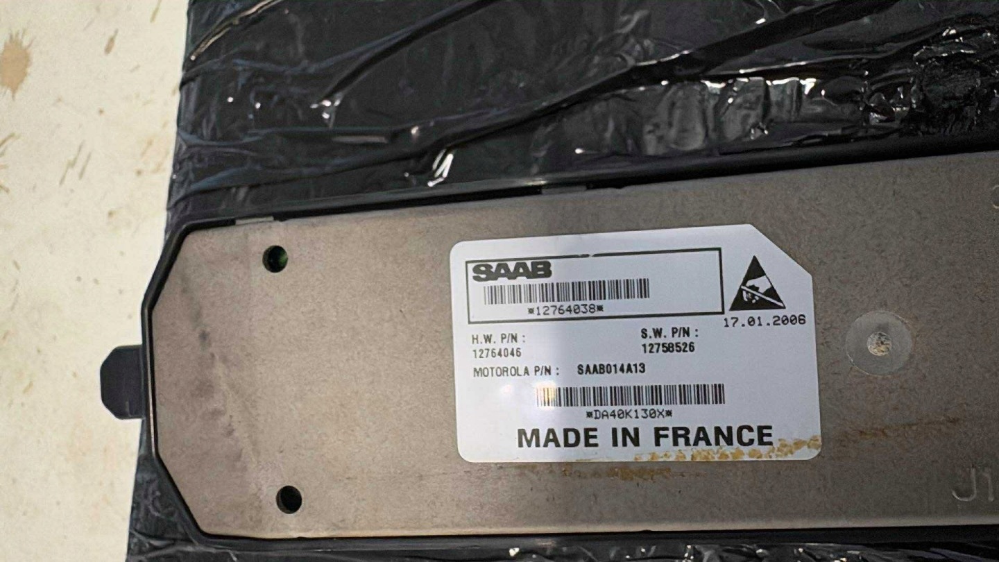 control panel SZYBAMI window control switch 12764038 SAAB 9-3 93 II 02- EU