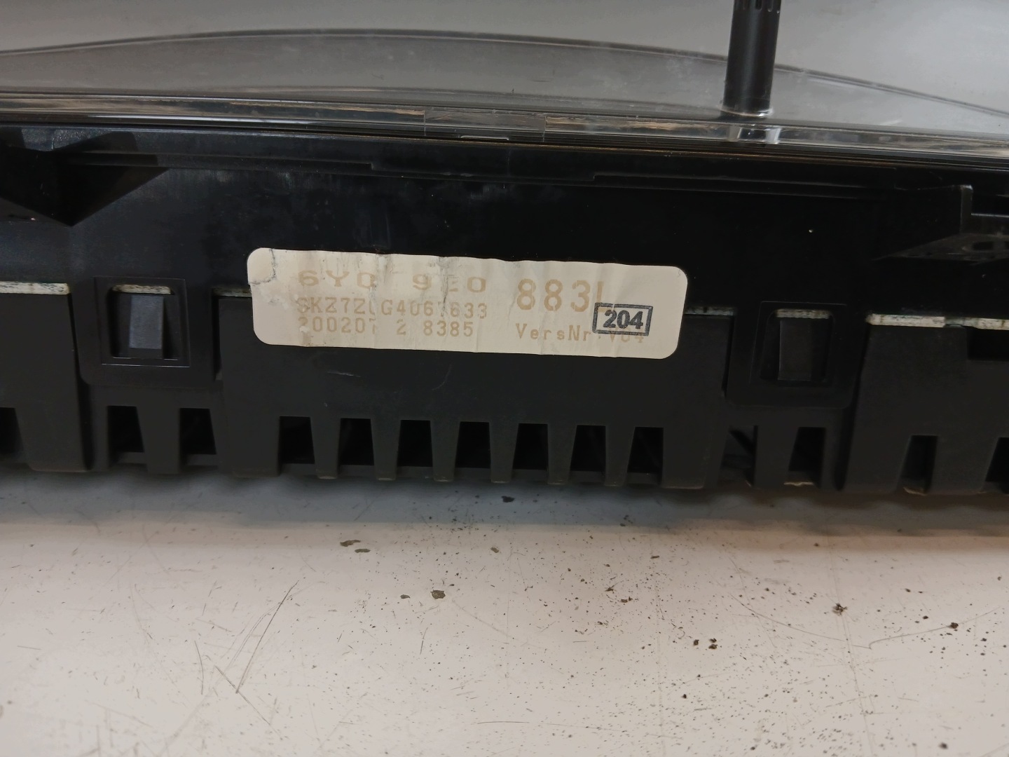 SKODA FABIA and 1.4 dials dials 6Y0920883L