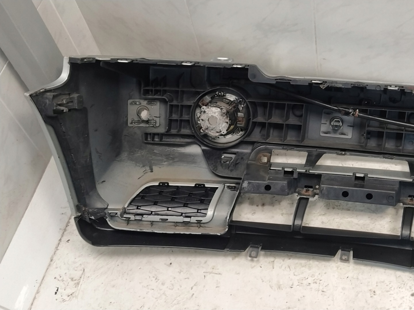 RANGE ROVER VOGUE L322 08r bumper front front fog lights 4XPDC complete