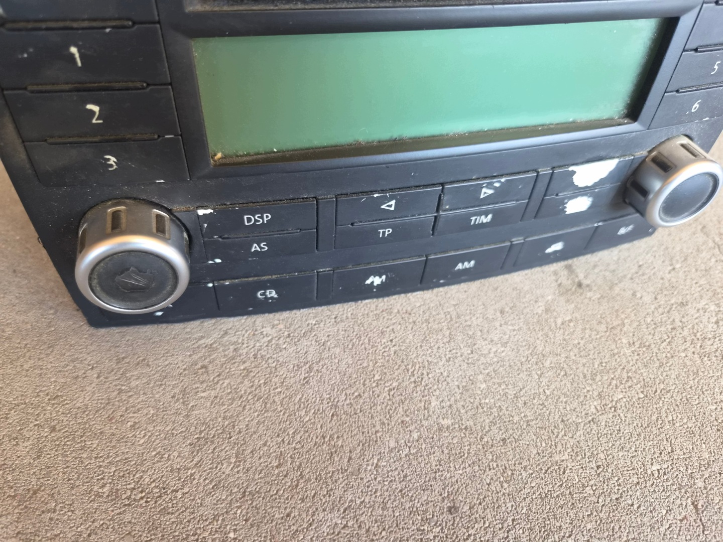 Radio radio VW T5 Multivan 7L0603195